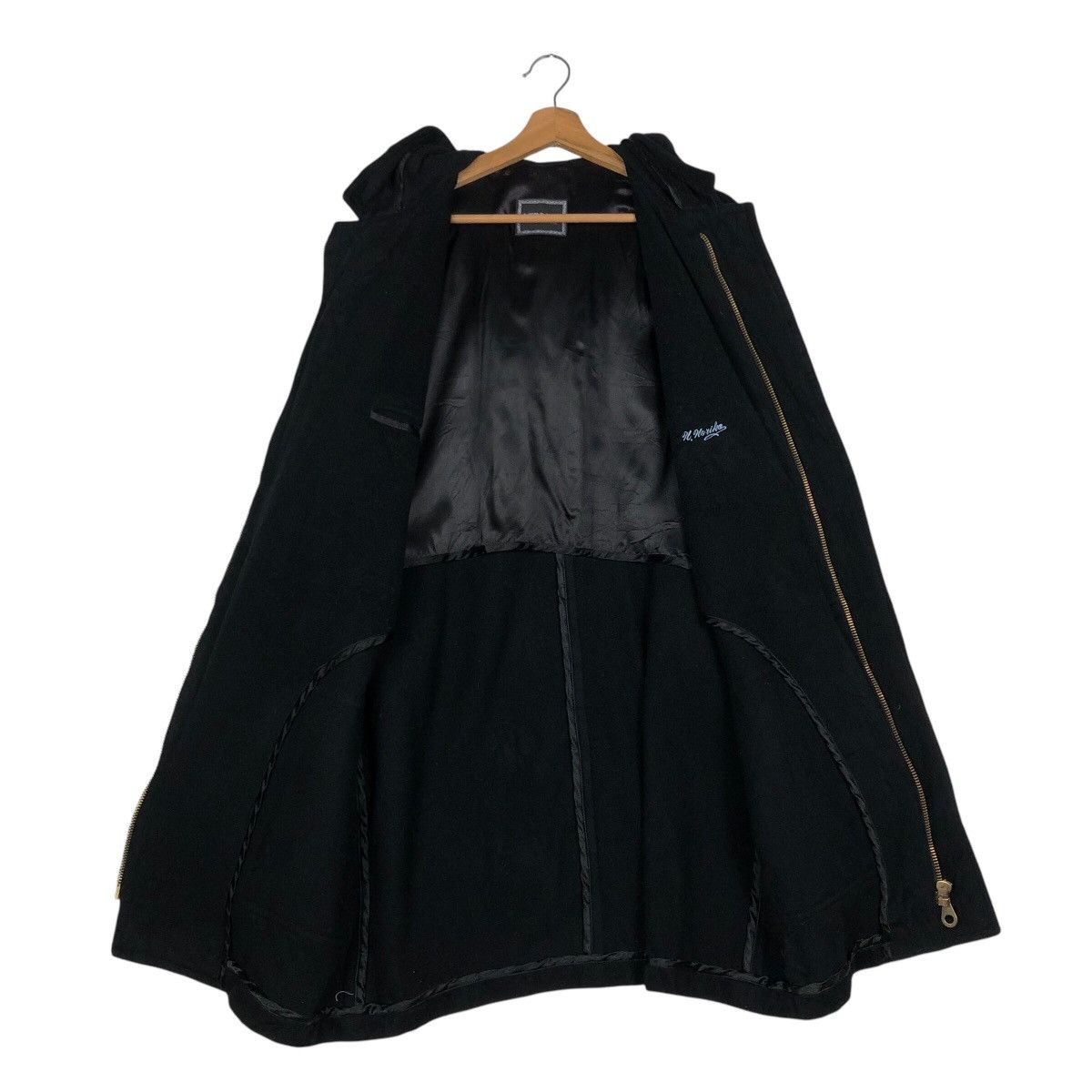 Versace Jeans Couture Vintage Heavy Wool Jacket Black Versace Jeans Couture Italy Size US M / EU 48-50 / 2 - 15 Thumbnail