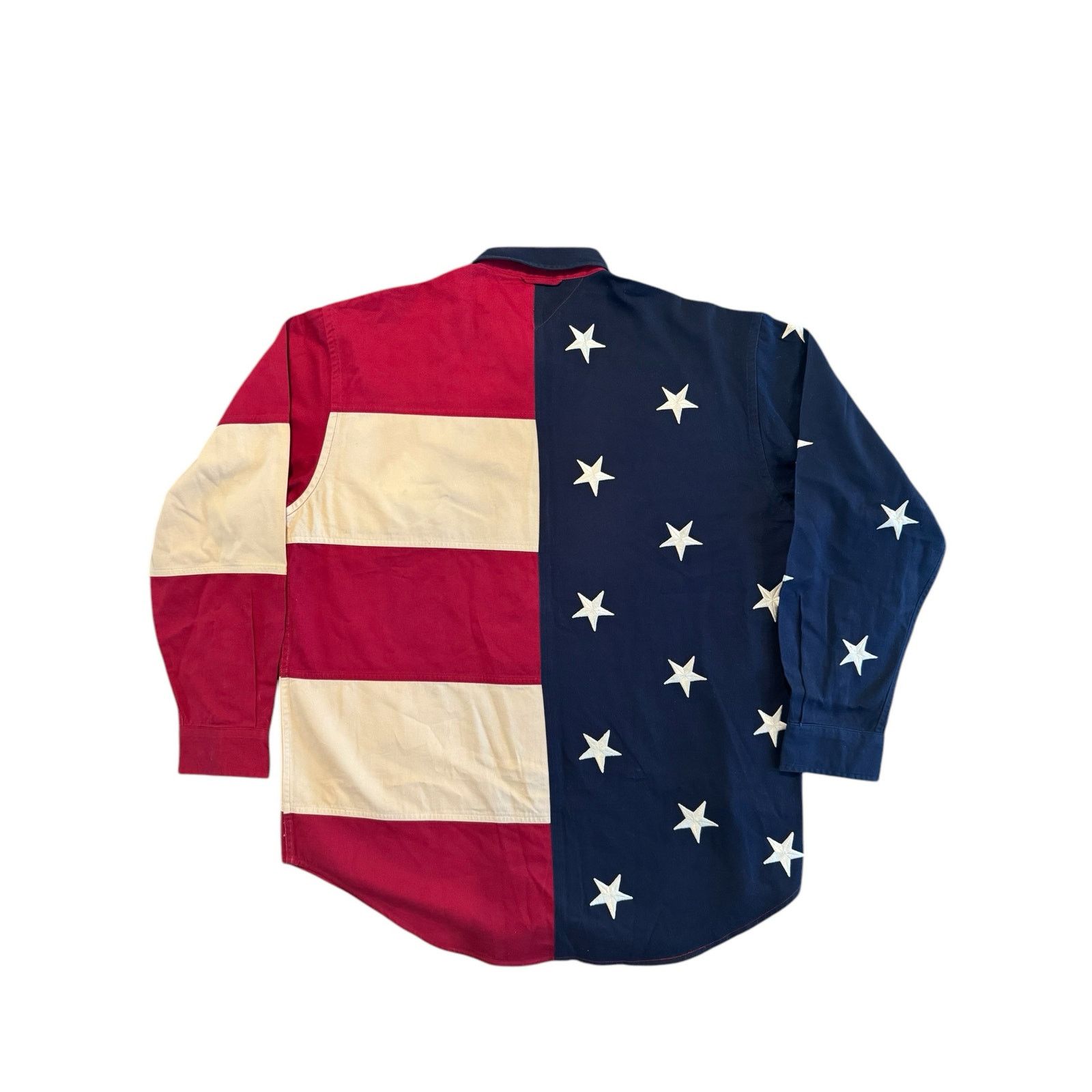 Tommy Hilfiger Vintage 90's Tommy Hilfiger Button Down Shirt American Large Size US L / EU 52-54 / 3 - 5 Thumbnail