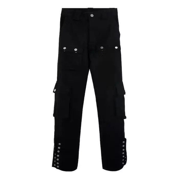 Japanese Brand Ankle Button Cargo Pant Size US 32 / EU 48 - 4 Thumbnail