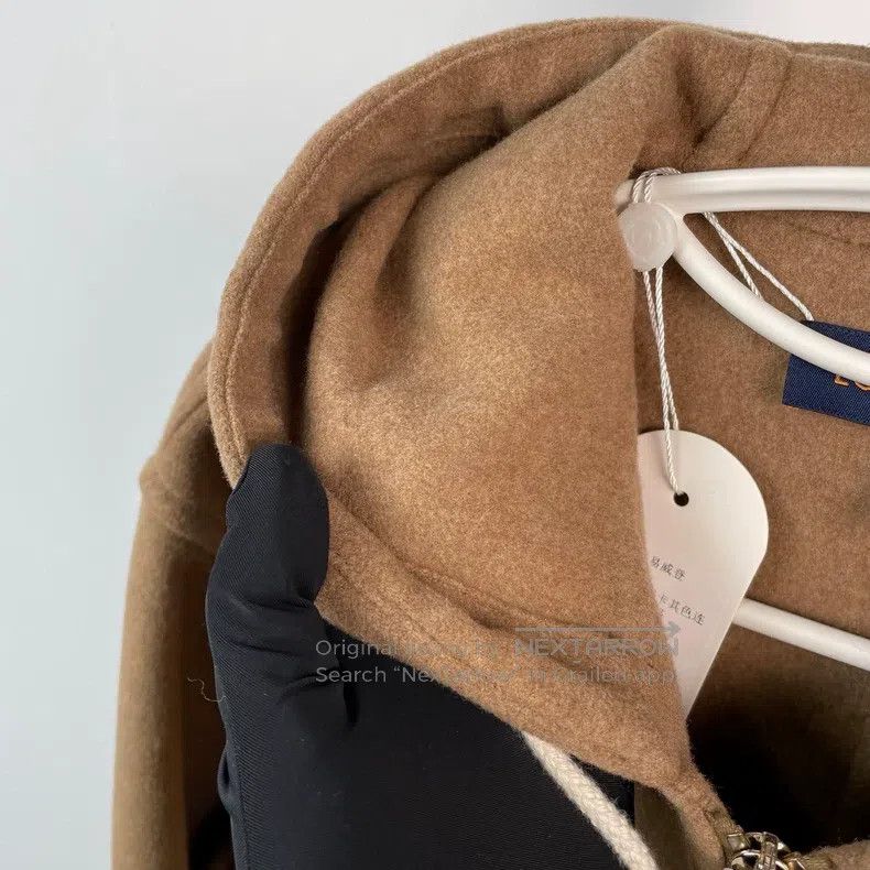 Louis Vuitton Louis Vuitton Khaki hooded jacket Size S / US 4 / IT 40 - 3 Thumbnail