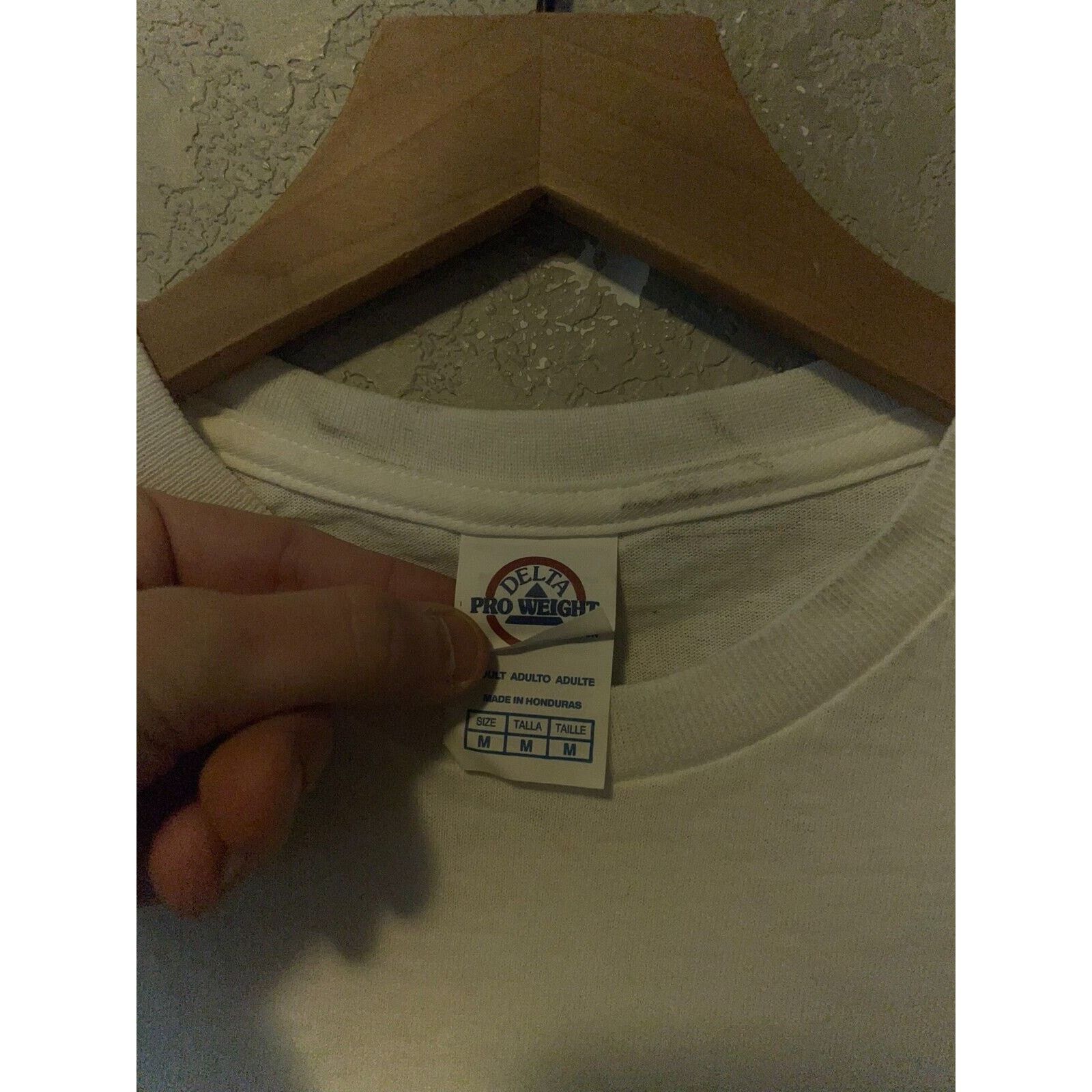 Delta Mardi Gras Shirt Galveston TX Texas White Tee New Orleans M Size US M / EU 48-50 / 2 - 6 Thumbnail