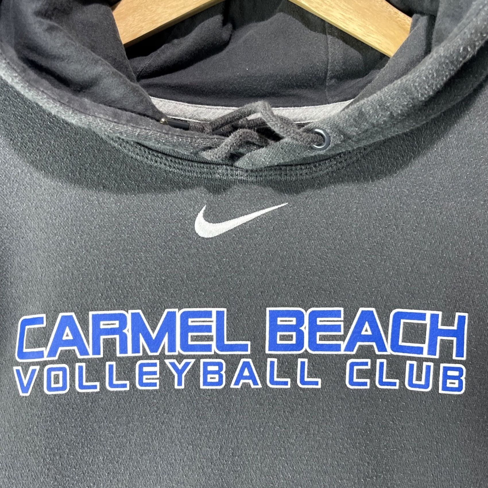 Nike Nike Nike Sportswear Hoodie Mens Medium Gray Carmel Beach Volleyball Club Center Swoosh Retro Sports Beach 90s Mens Size US M / EU 48-50 / 2 - 4 Thumbnail
