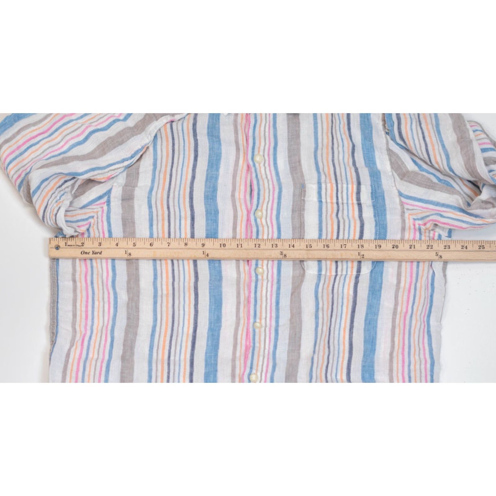 Tommy Bahama Tommy Bahama Shirt Men's XL Button-Front Linen Striped Casual Preppy Beach Multiple Colors Size US XL / EU 56 / 4 - 5 Thumbnail
