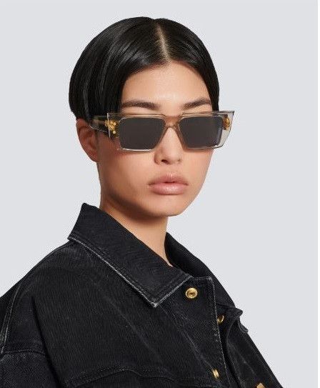 Balmain Balmain Men Sunglasses Titanium B-VI BPS-121B-54 Size ONE SIZE - 9 Thumbnail