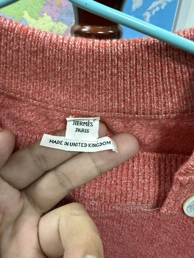 Hermes Hermes Women's Cashmere Sweater, 100% Cashmere Size XXS / US 00 / IT 34 - 3 Thumbnail