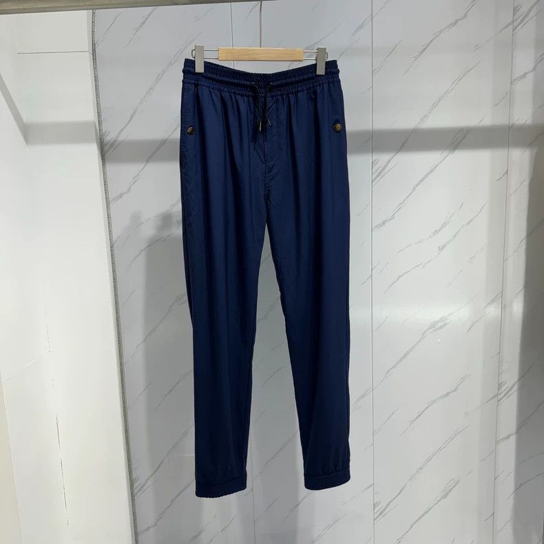 Givenchy Givenchy Size48 Blue button logo wool drawstring leisure sw Size US 30 / EU 46 - 1 Thumbnail