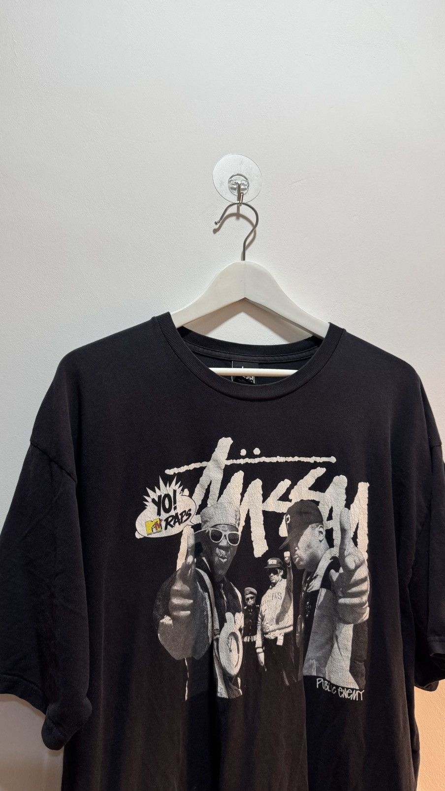 Stussy Vintage Stussy Public Enemy Yo Raps MTV Size US XXL / EU 58 / 5 - 6 Thumbnail