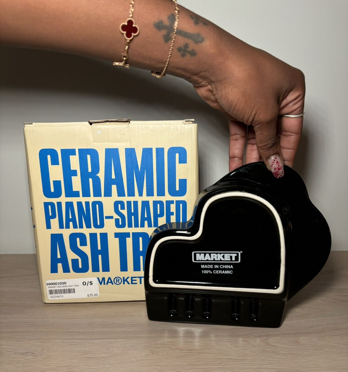 Market Records Ashtray Size ONE SIZE - 3 Thumbnail
