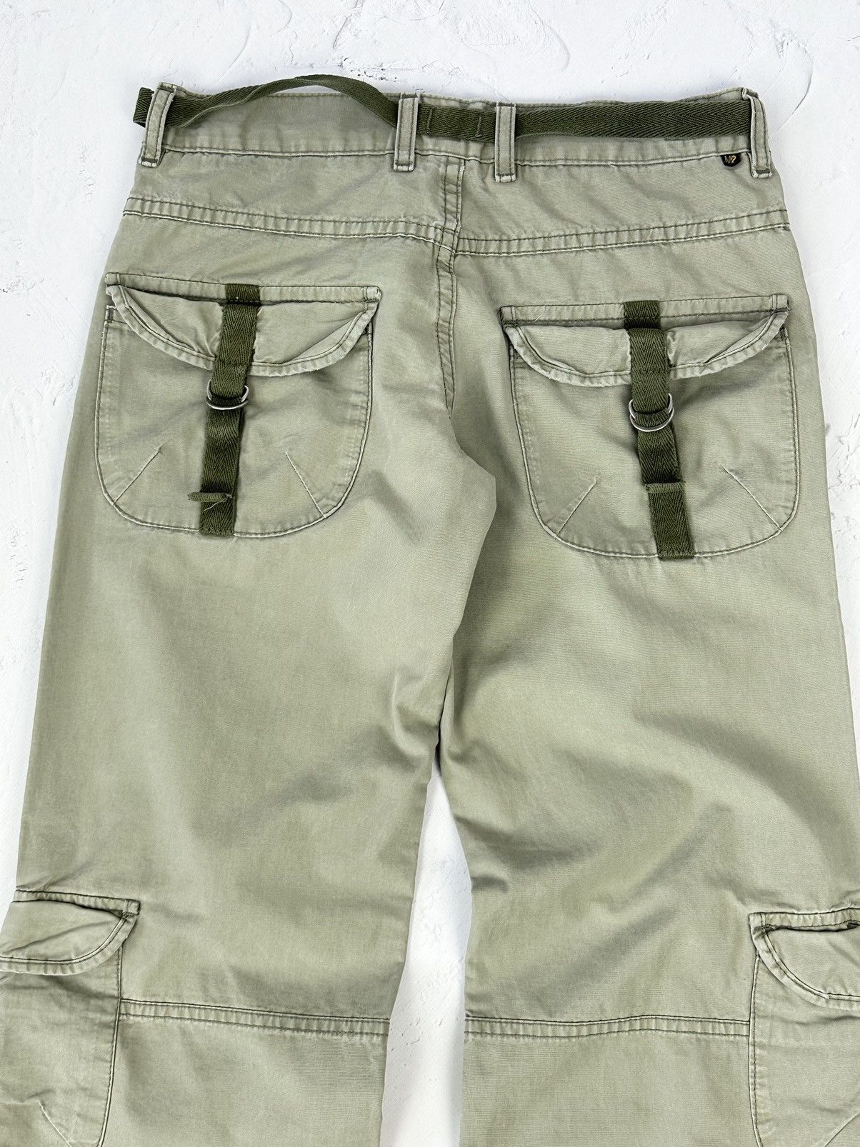 Vintage Vintage Cargo Bondage Pants Size 28" / US 6 / IT 42 - 8 Thumbnail