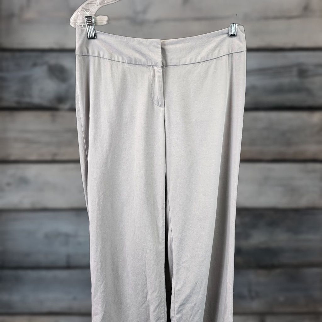 J. Jill J Jill Womens Pants Sz 6 Gray Mid Rise Tencel Blend Dress Pants Shirt? Size 28" / US 6 / IT 42 - 1 Thumbnail
