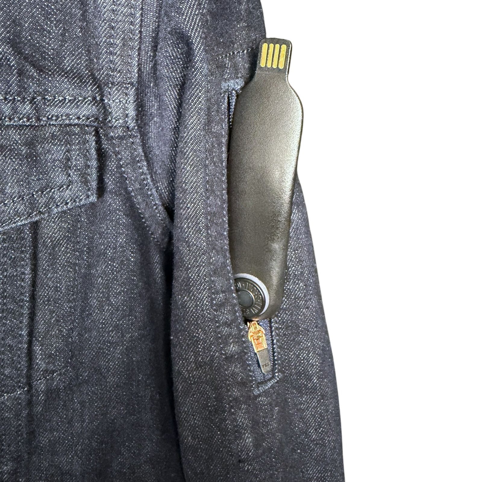 Levi's Levi's Strauss & Co. Denim Men's S Commuter Jacquard Google Size US S / EU 44-46 / 1 - 4 Thumbnail