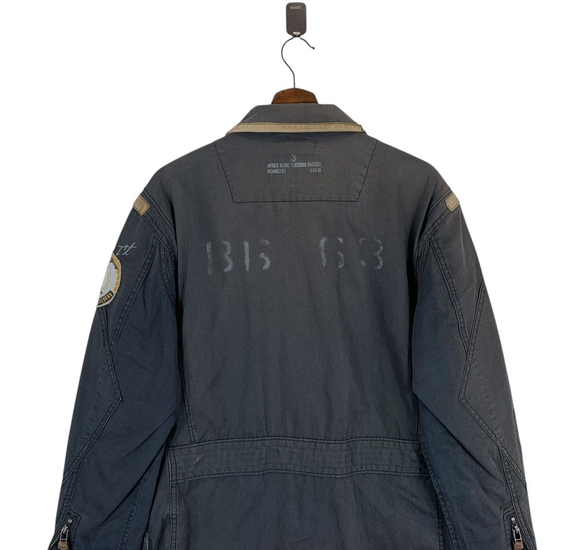 Avirex Vintage Avirex Armed Forces U.S. Navy Full Zip Jacket Size US L / EU 52-54 / 3 - 9 Thumbnail