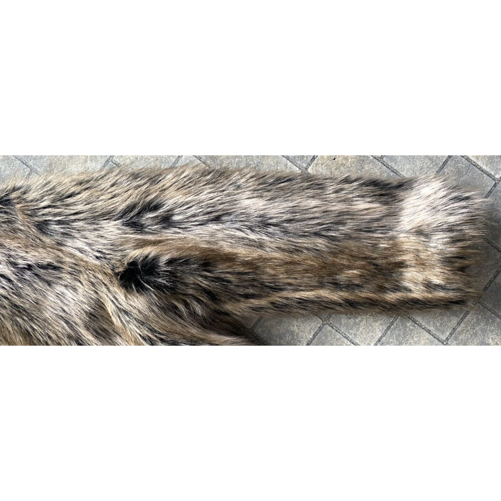 Vintage SpiritHoods Authentic Grey Wolf Classic Faux Fur Coat With Ears Unisex Small Size S / US 4 / IT 40 - 7 Thumbnail