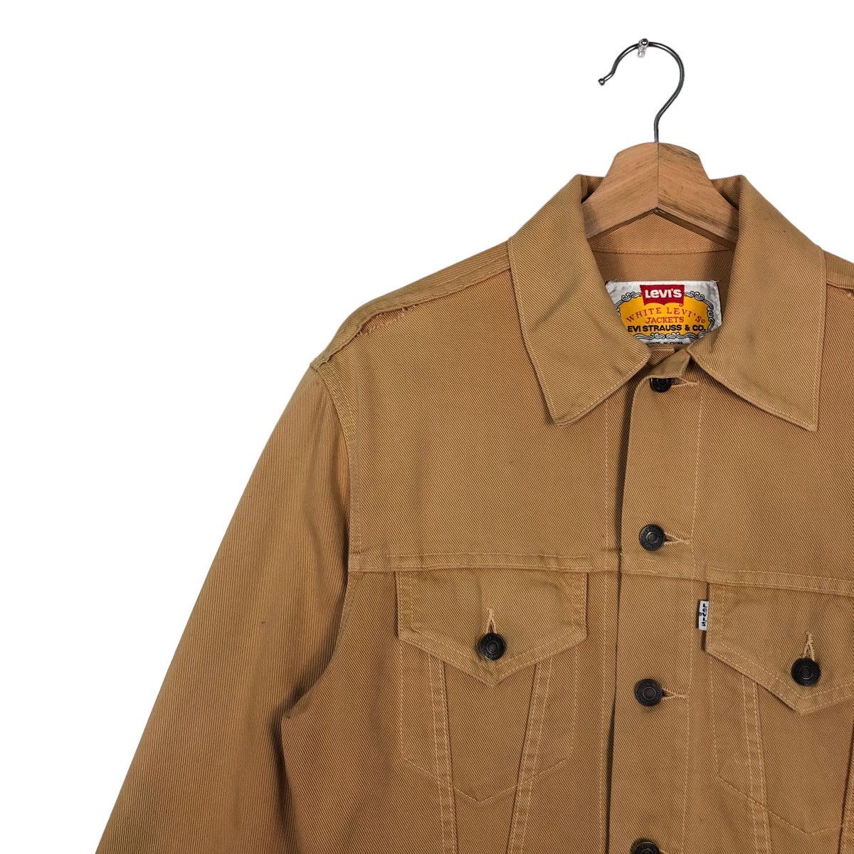 Levi's 🔥90’s Vintage Trucker Jacket White Levi’s Jacket Size US M / EU 48-50 / 2 - 6 Thumbnail
