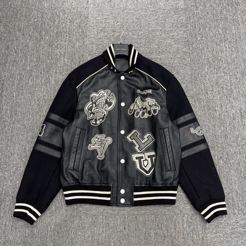 Louis Vuitton Louis Vuitton Musical Note Print Bomber Jacket Size US M / EU 48-50 / 2 - 1 Thumbnail