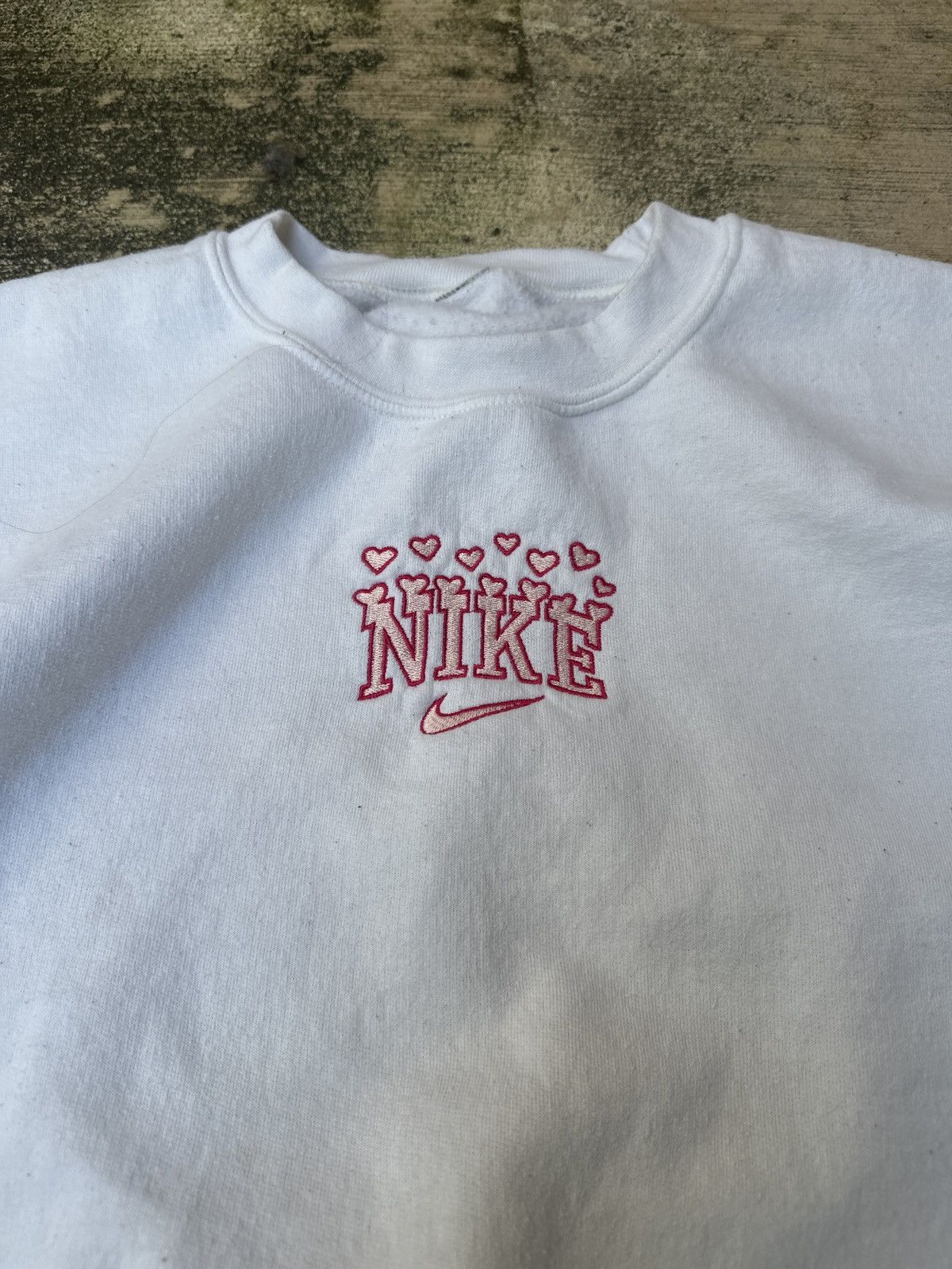 Nike × Vintage Vintage Embroidered Nike Center Swoosh Crewneck Sweatshirt Size US M / EU 48-50 / 2 - 4 Thumbnail
