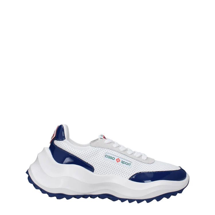 image of Casablanca Ob1O1E0524 Sneakers In White/blue, Men's (Size 10)
