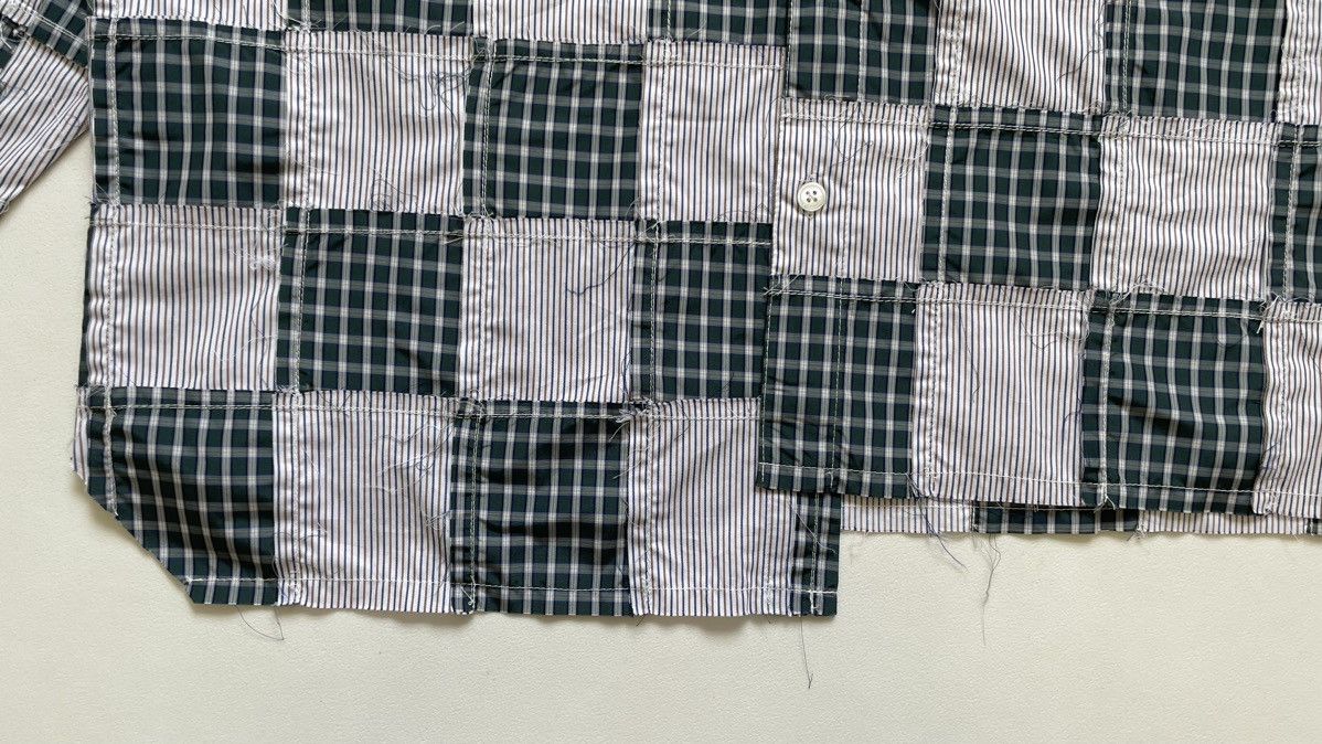 Martine Rose S/S 20 Raw Edge Patchwork Shirt Size US M / EU 48-50 / 2 - 10 Thumbnail
