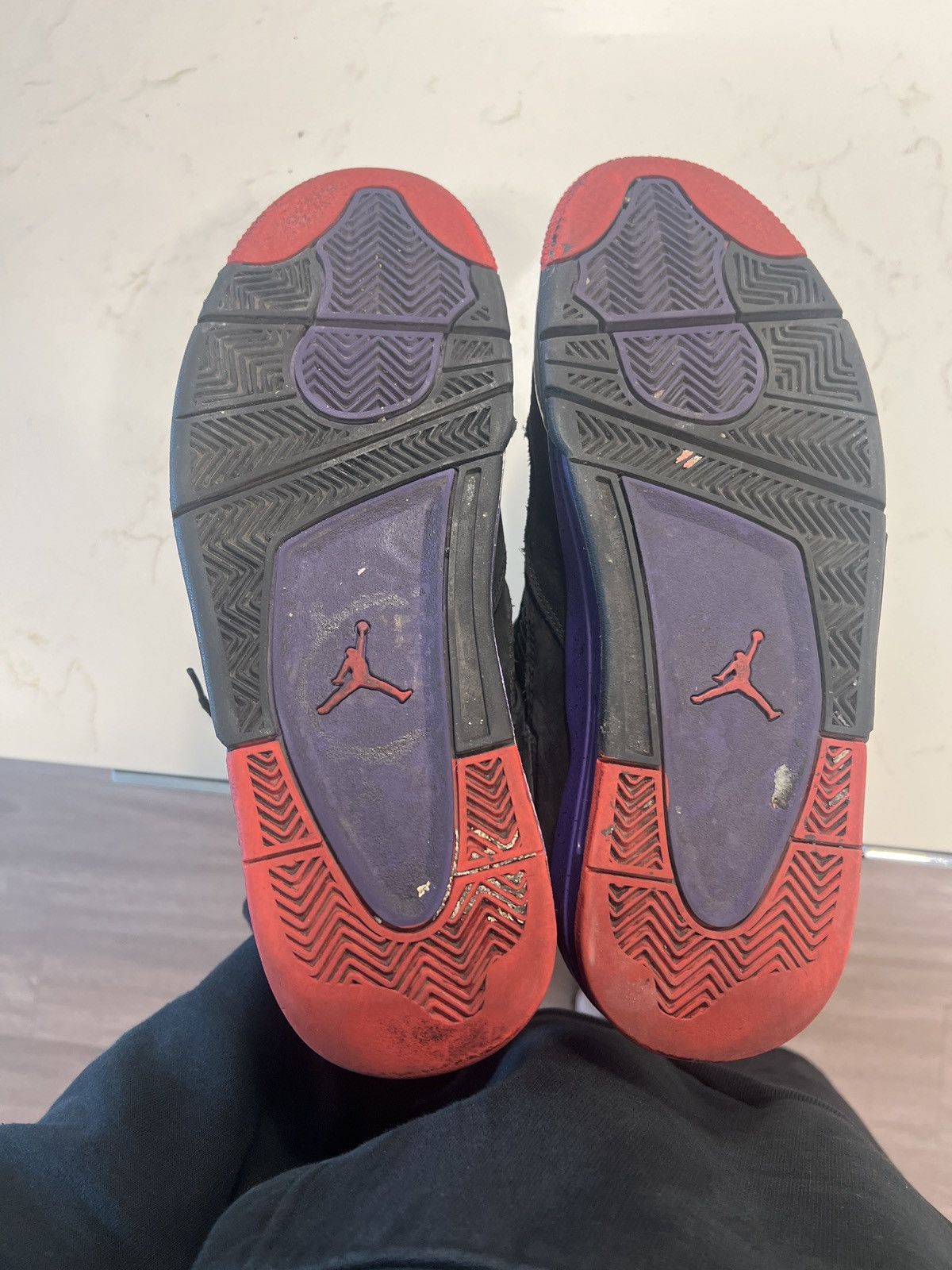 Nike Jordan 4 Retro Raptors (2018) Size US 10 / EU 43 - 5 Thumbnail