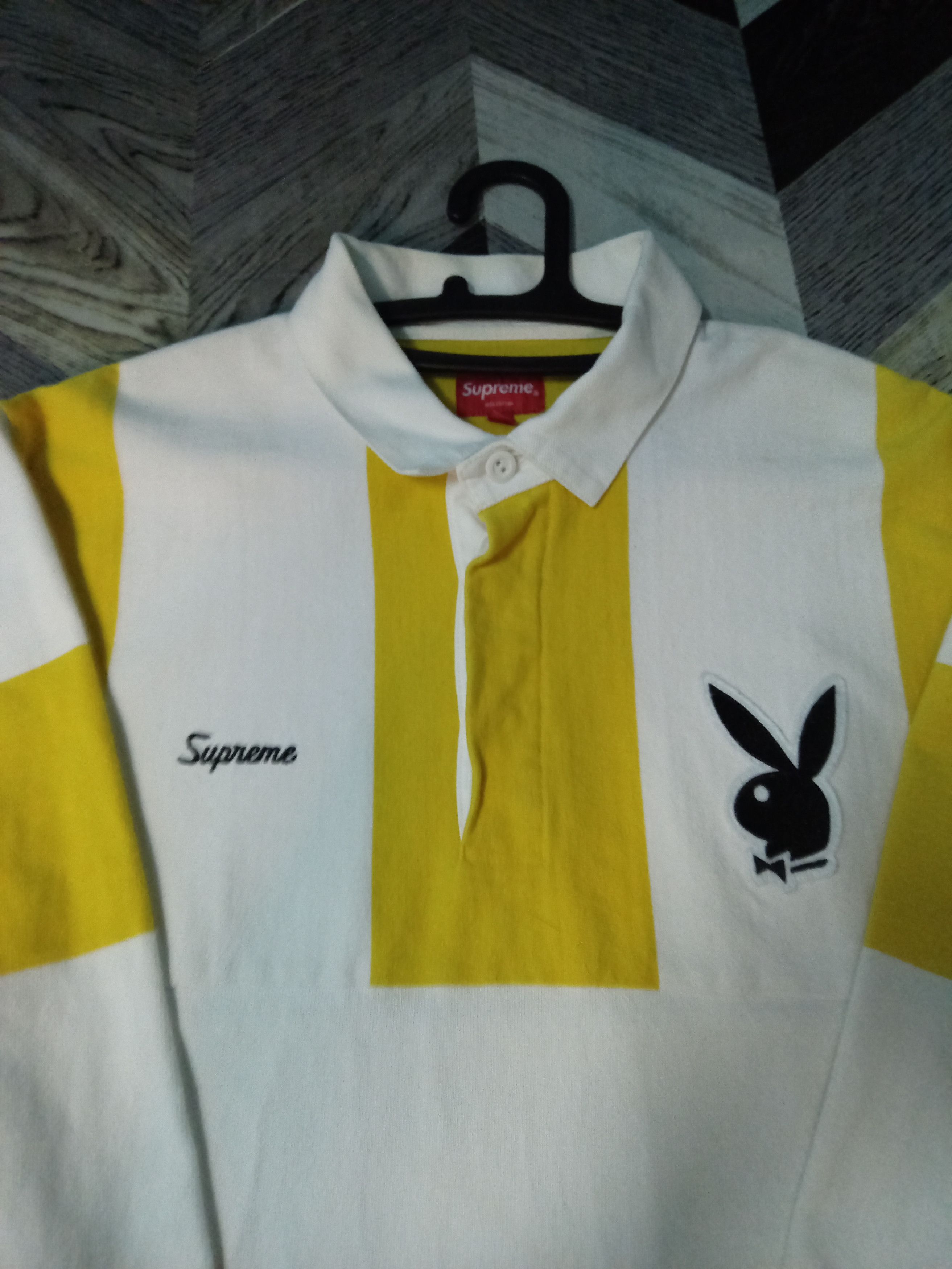 Supreme Supreme x Playboy Rugby Shirt Size US L / EU 52-54 / 3 - 2 Thumbnail