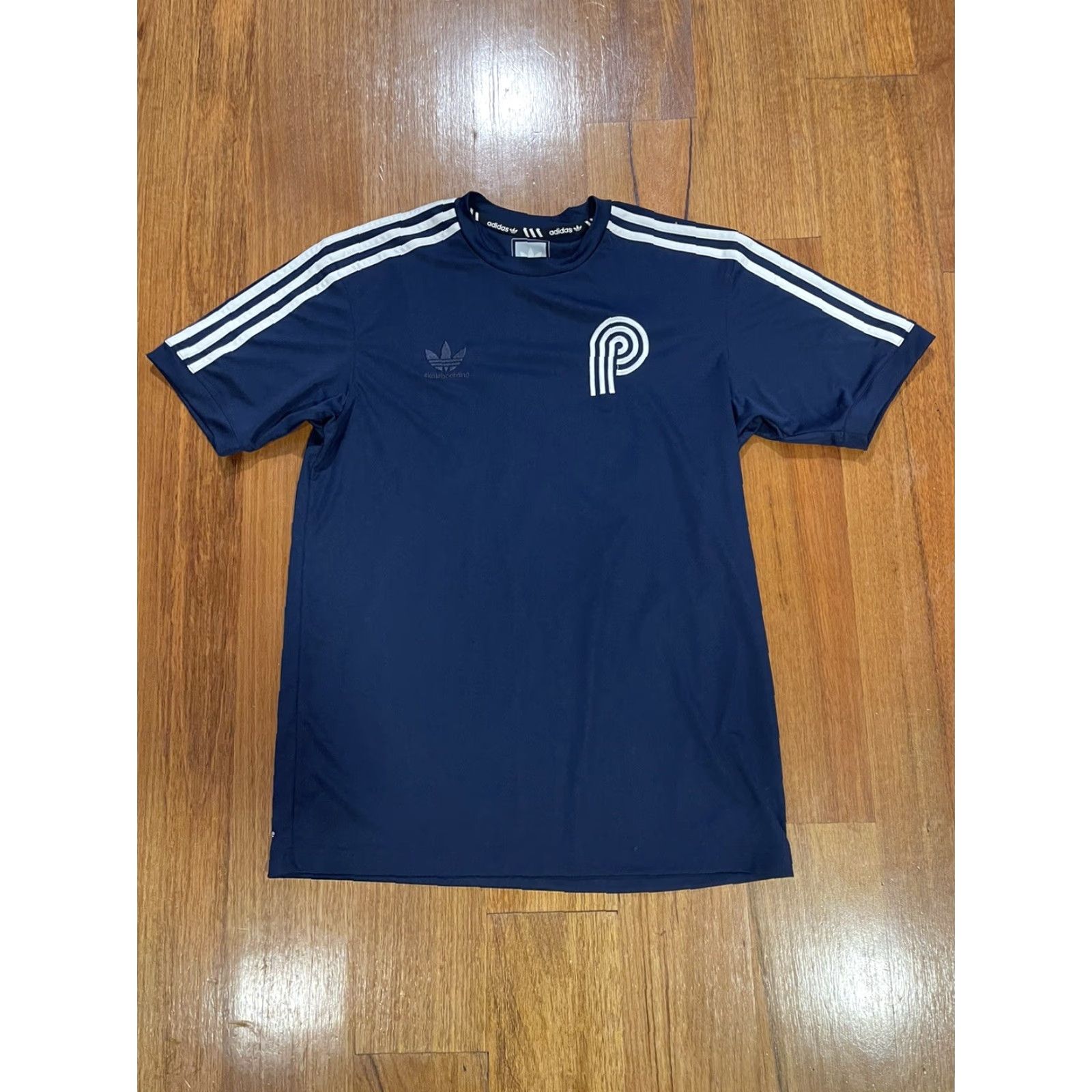 Adidas adidas Soccer Jersey Mens M Skateboarding Premier 2016 Capsule Collection Blue Short Sleeve Crew Neck Pullover Breathable Lightweight Quick Dry Size US M / EU 48-50 / 2 - 3 Thumbnail