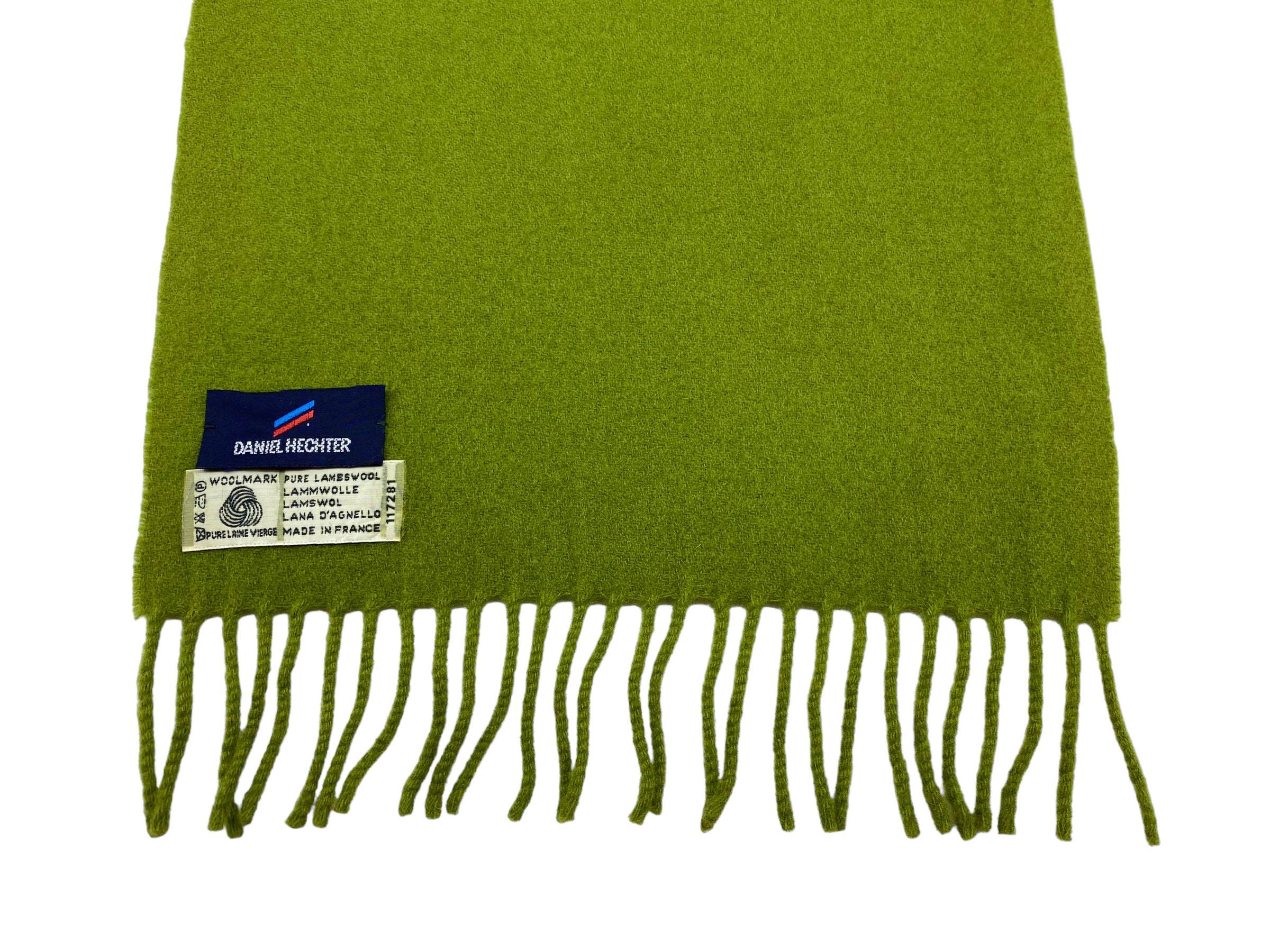 Daniel Hechter × Vintage Daniel Hechter Paris scarf Pure Lambswool Vintage Scarves Size ONE SIZE - 7 Thumbnail