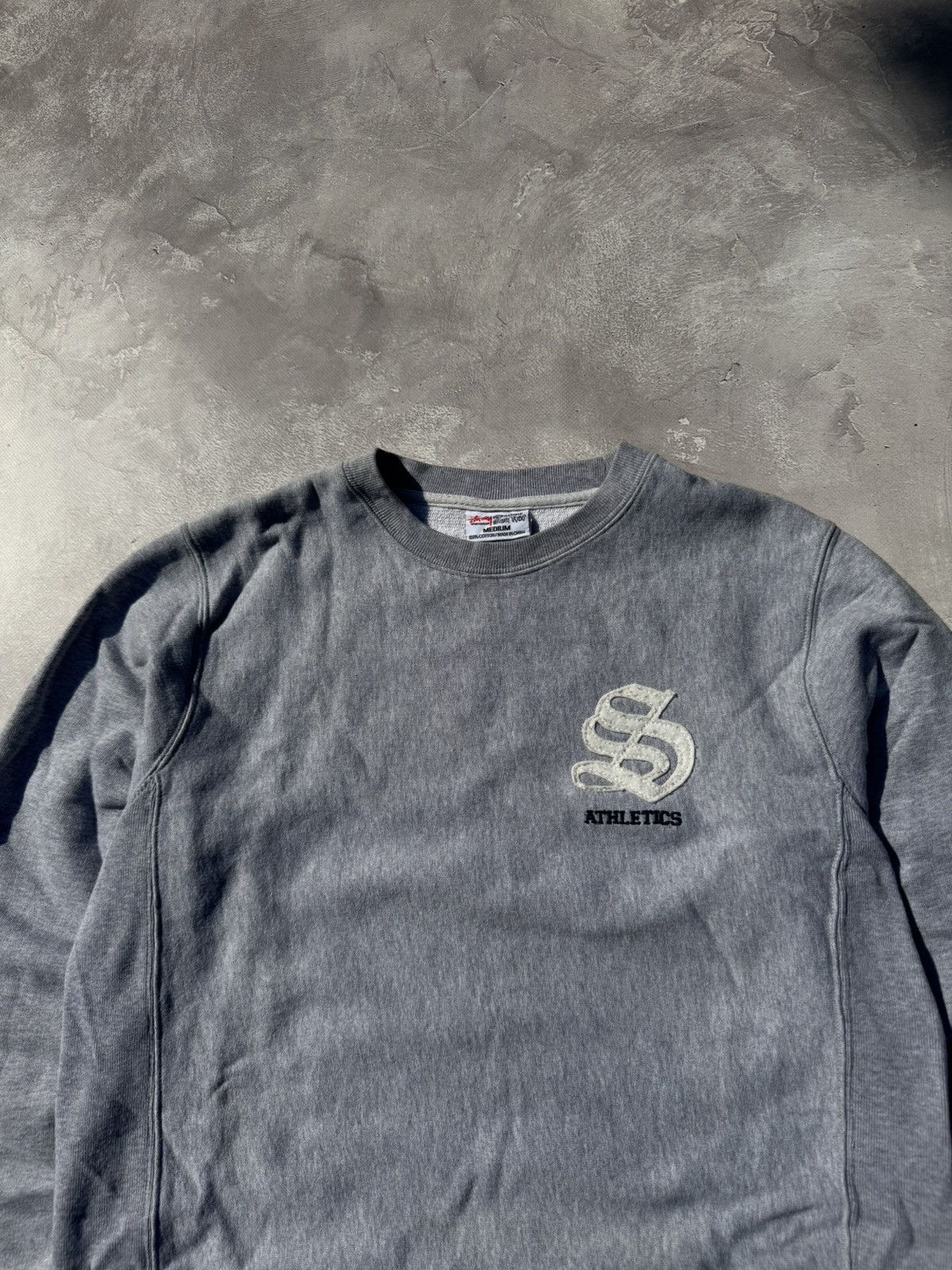 Stussy Vintsge Stussy Athletic Heavy Cotton Sweatshirt Size US S / EU 44-46 / 1 - 3 Thumbnail