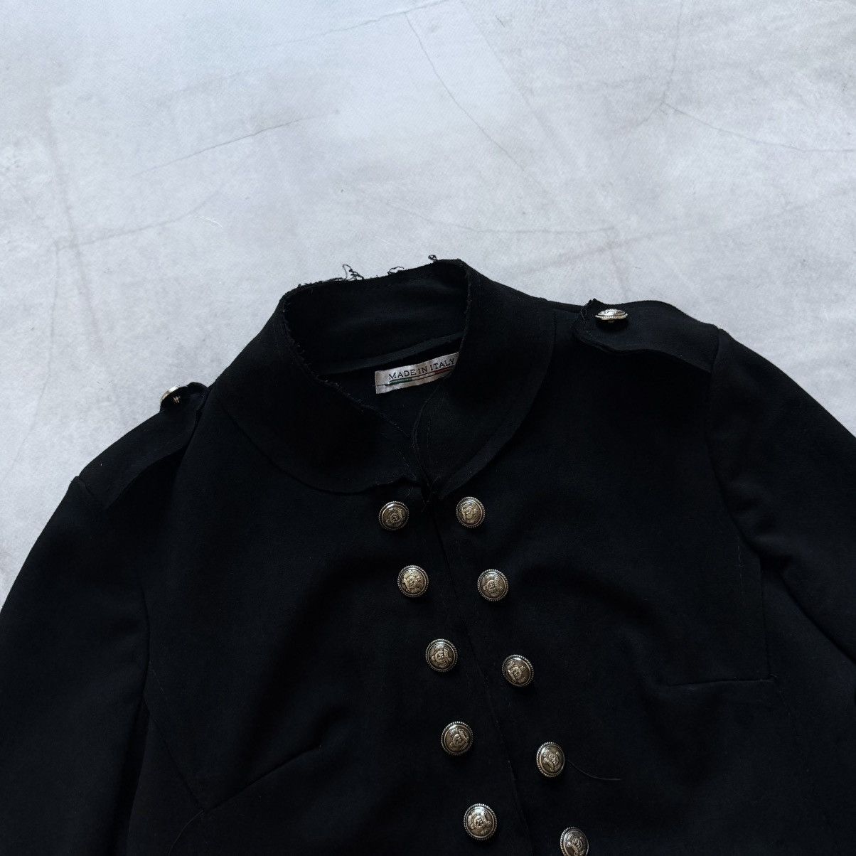 Hysteric Glamour × Undercover 00s Napoleon Military Jacket Punk Japan PPFM Balmain Vibe Size S / US 4 / IT 40 - 3 Thumbnail