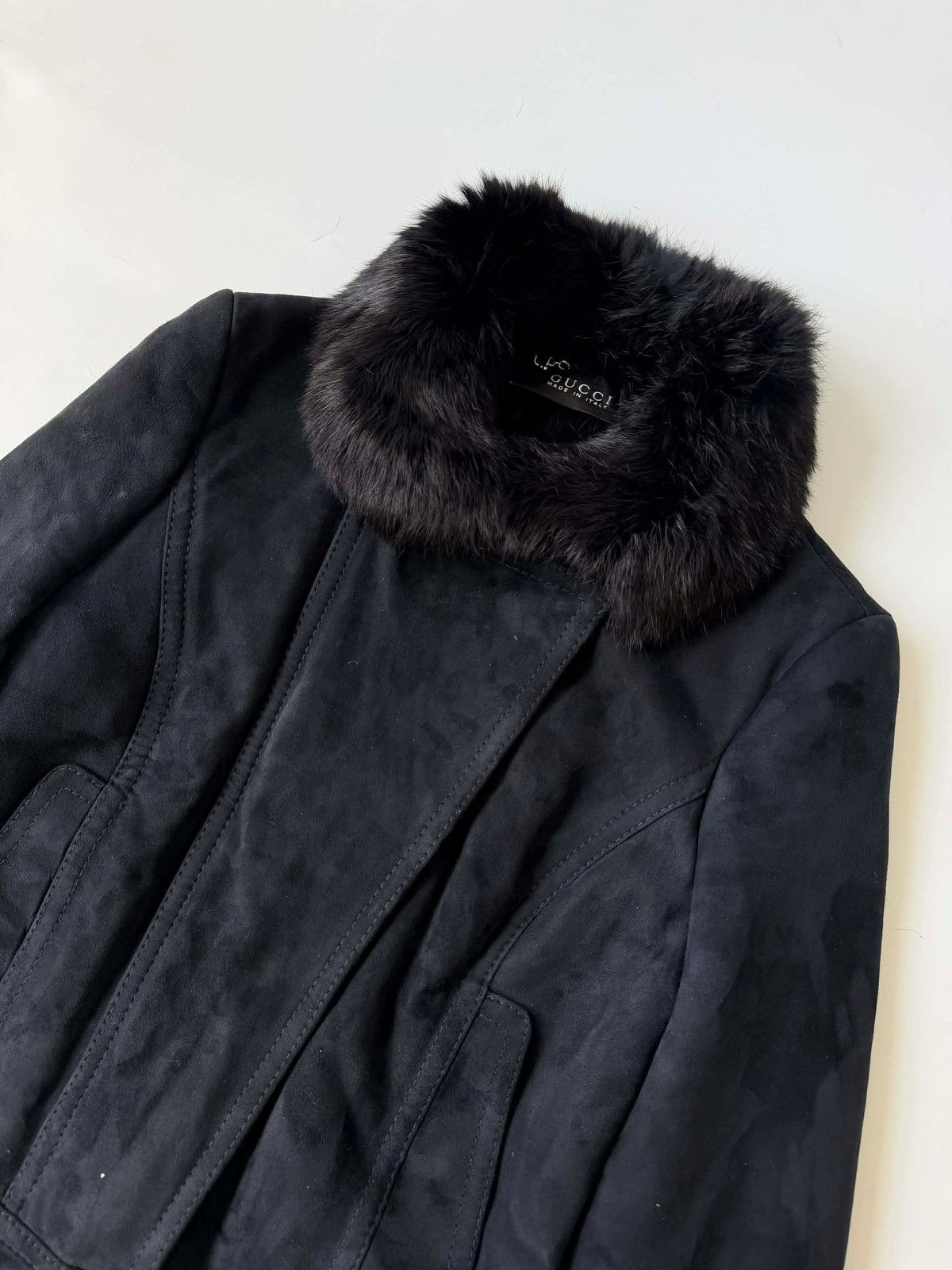 Gucci Gucci Tom Ford Shearling Jacket Size S / US 4 / IT 40 - 3 Thumbnail