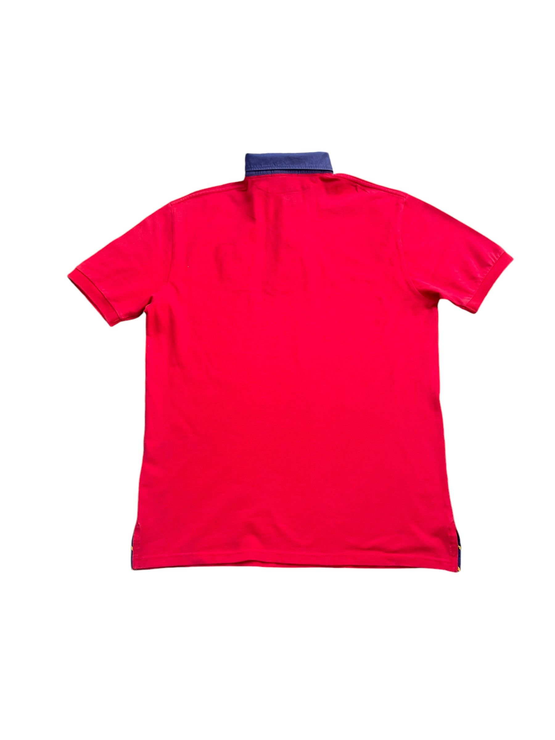 Designer × Polo Ralph Lauren × Vintage Vintage Polo Ralph Lauren Rugby Polo Tshirt Size US L / EU 52-54 / 3 - 6 Thumbnail