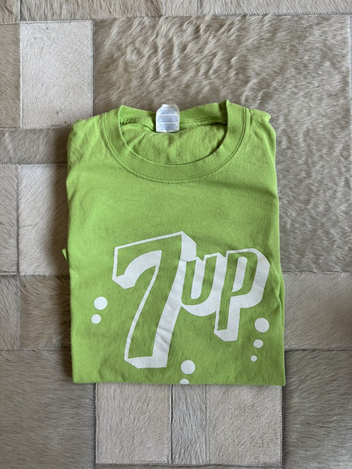Gildan × Vintage Vintage 7up tshirt Size US XL / EU 56 / 4 - 1 Thumbnail