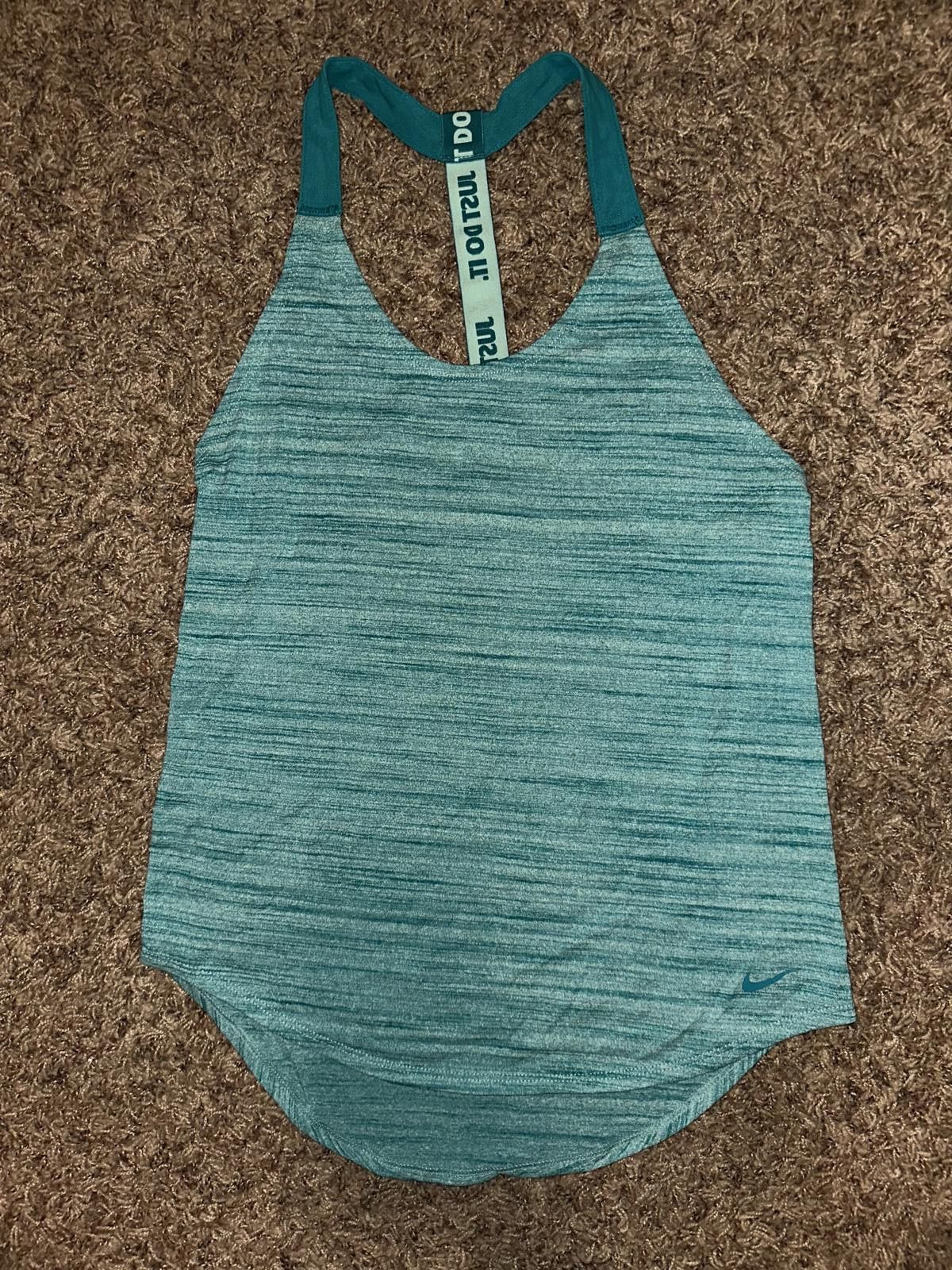 Nike Nike Pure Elastika Thin Striped Dri Fit Tank Size XS / US 0-2 / IT 36-38 - 1 Thumbnail