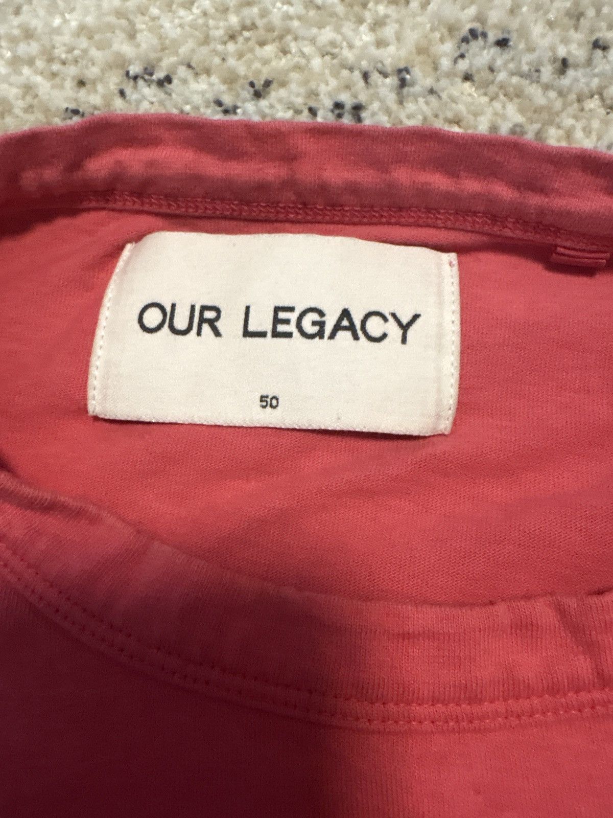 Our Legacy Vintage our legacy pink longsleeve Size US M / EU 48-50 / 2 - 3 Thumbnail