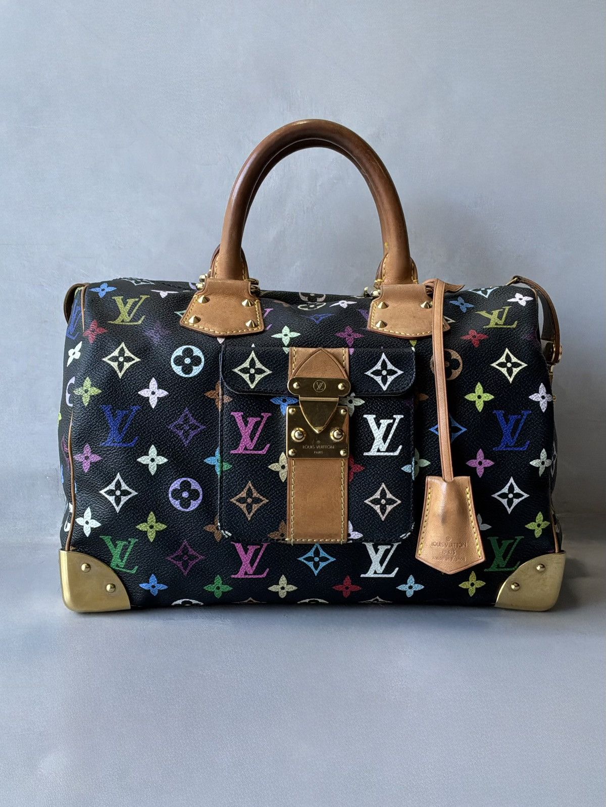 Louis Vuitton × Takashi Murakami 2003 - Louis Vuitton x Murakami - Multicolor Speedy 30 Size ONE SIZE - 1 Thumbnail