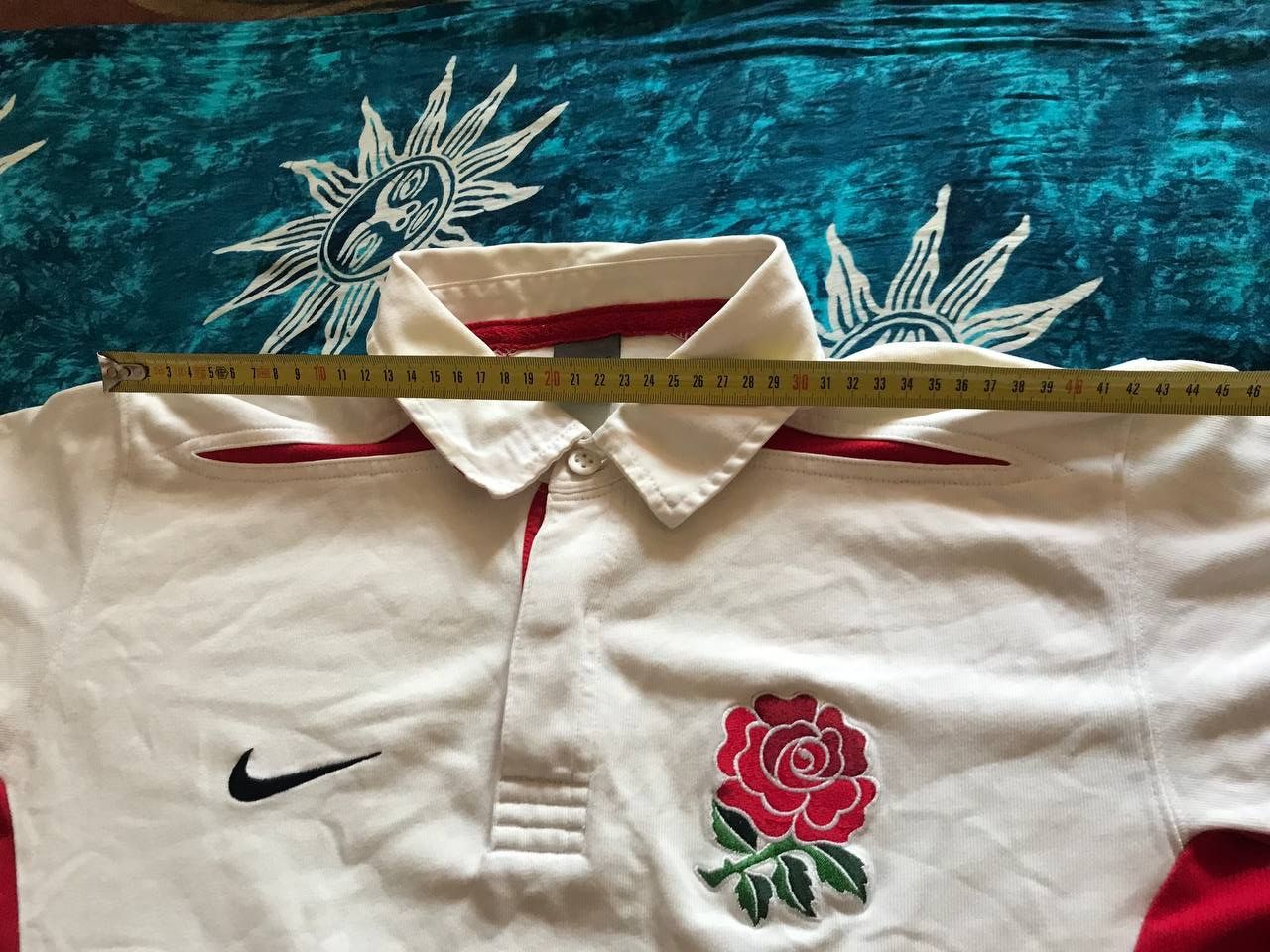 Nike Vintage 90s Nike Rugby Jersey Y2K England Long Sleeve Size US M / EU 48-50 / 2 - 15 Thumbnail