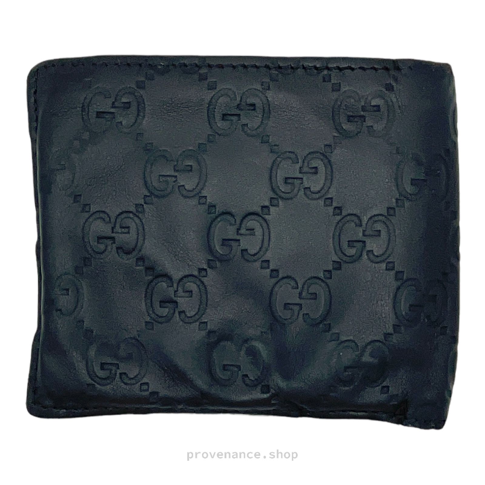 Gucci 🔴 Gucci GG Bifold Wallet - Dark Chocolate Guccissima Size ONE SIZE - 2 Thumbnail