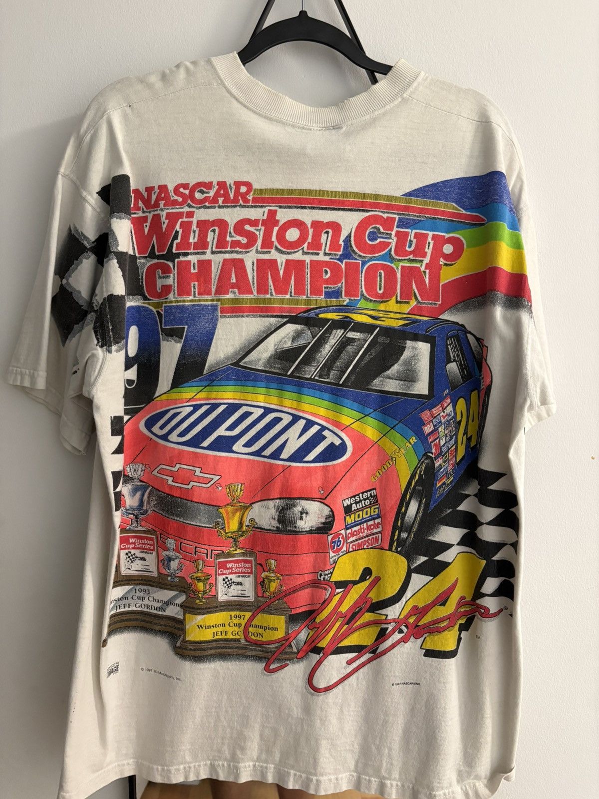 NASCAR Vintage nascar tee Size US XL / EU 56 / 4 - 2 Thumbnail