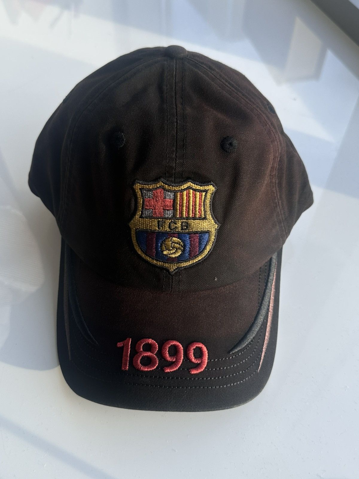 Travis Scott x FC Barcelona 1899 Distressed Hat