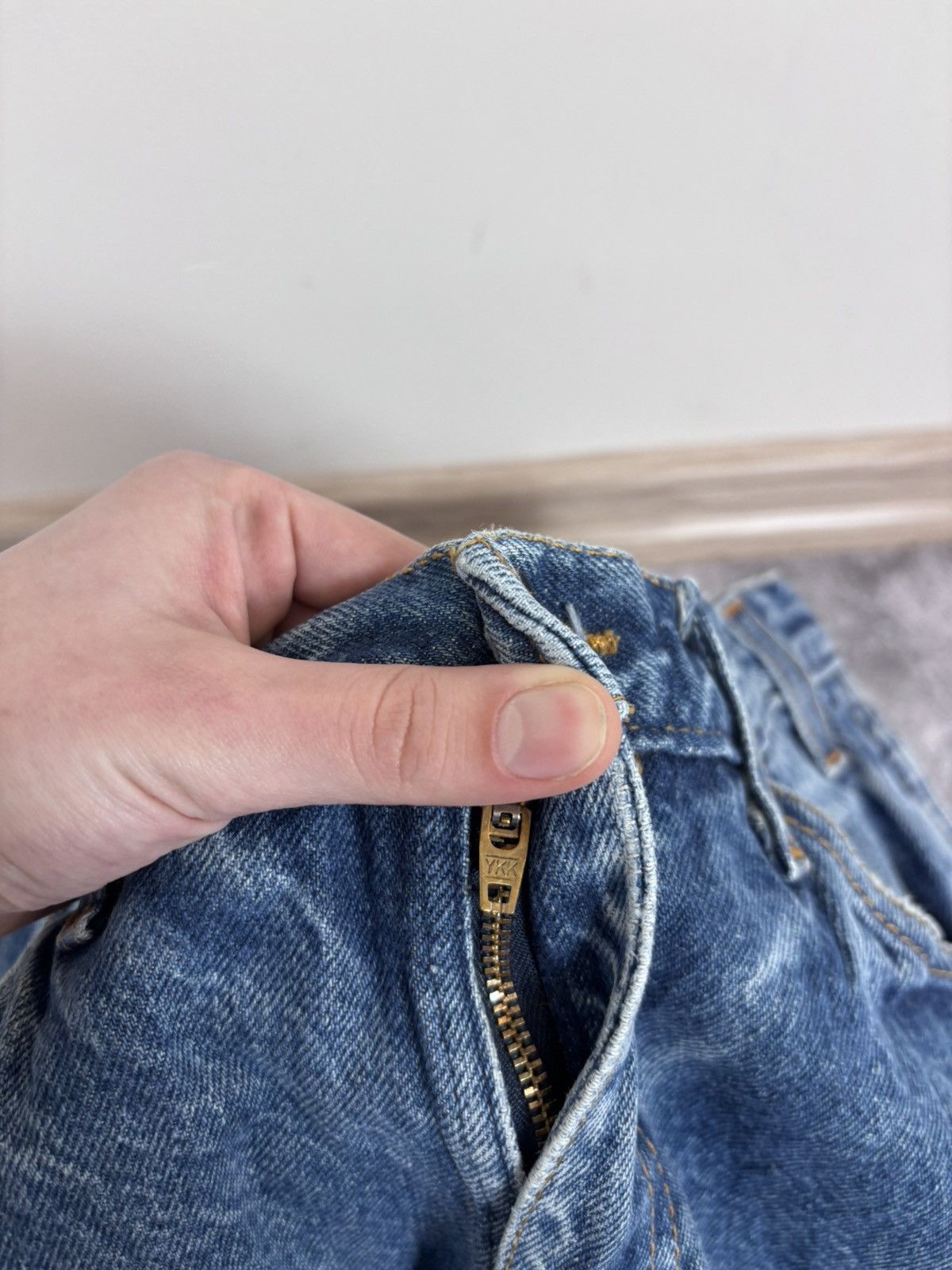 Dickies Vintage Dickies Faded Blue Denim Jeans USA Workwear Hype Size US 32 / EU 48 - 18 Thumbnail