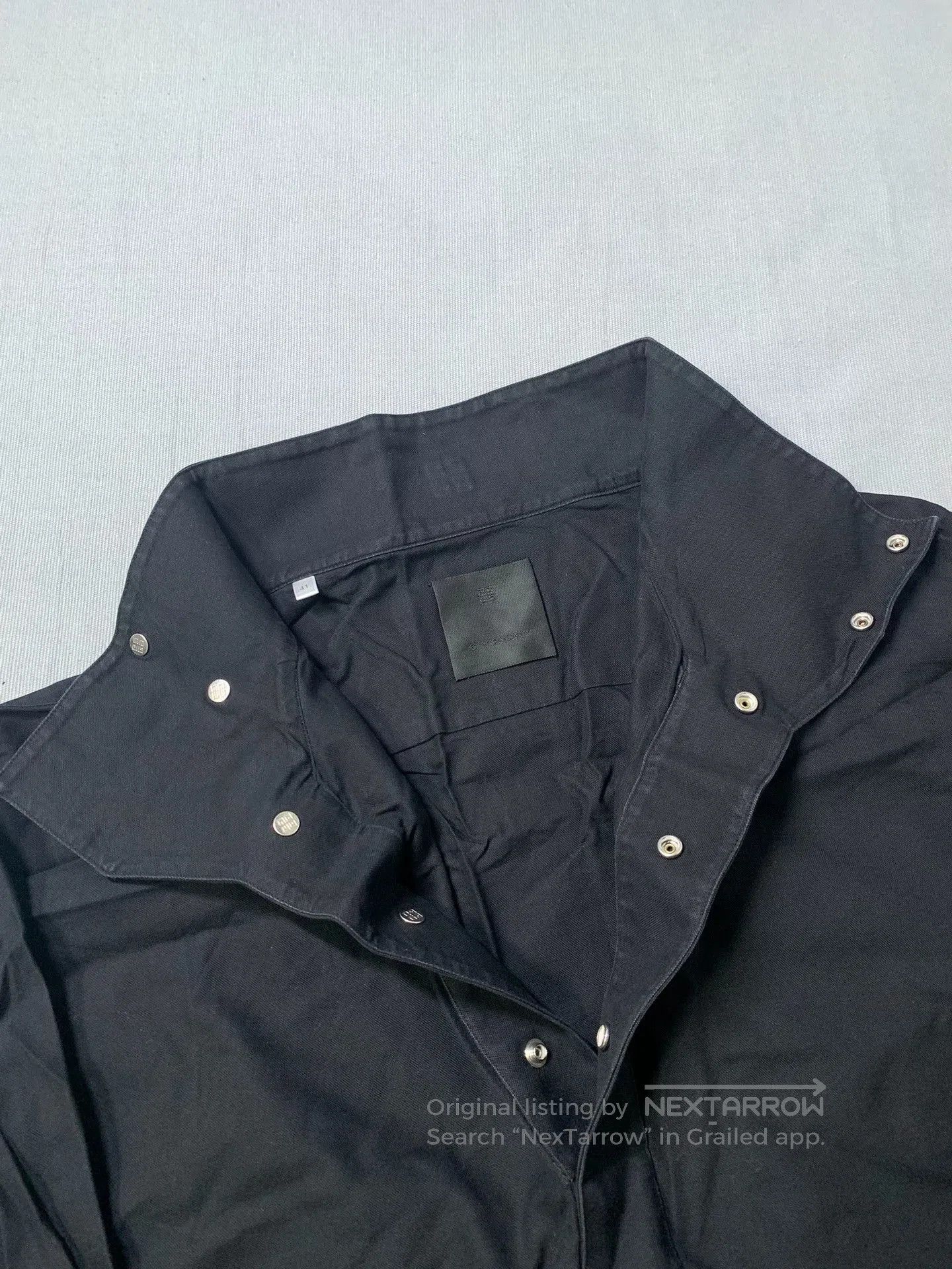 Givenchy Givenchy Black Label Button Turtleneck Shirt. Size US M / EU 48-50 / 2 - 1 Thumbnail