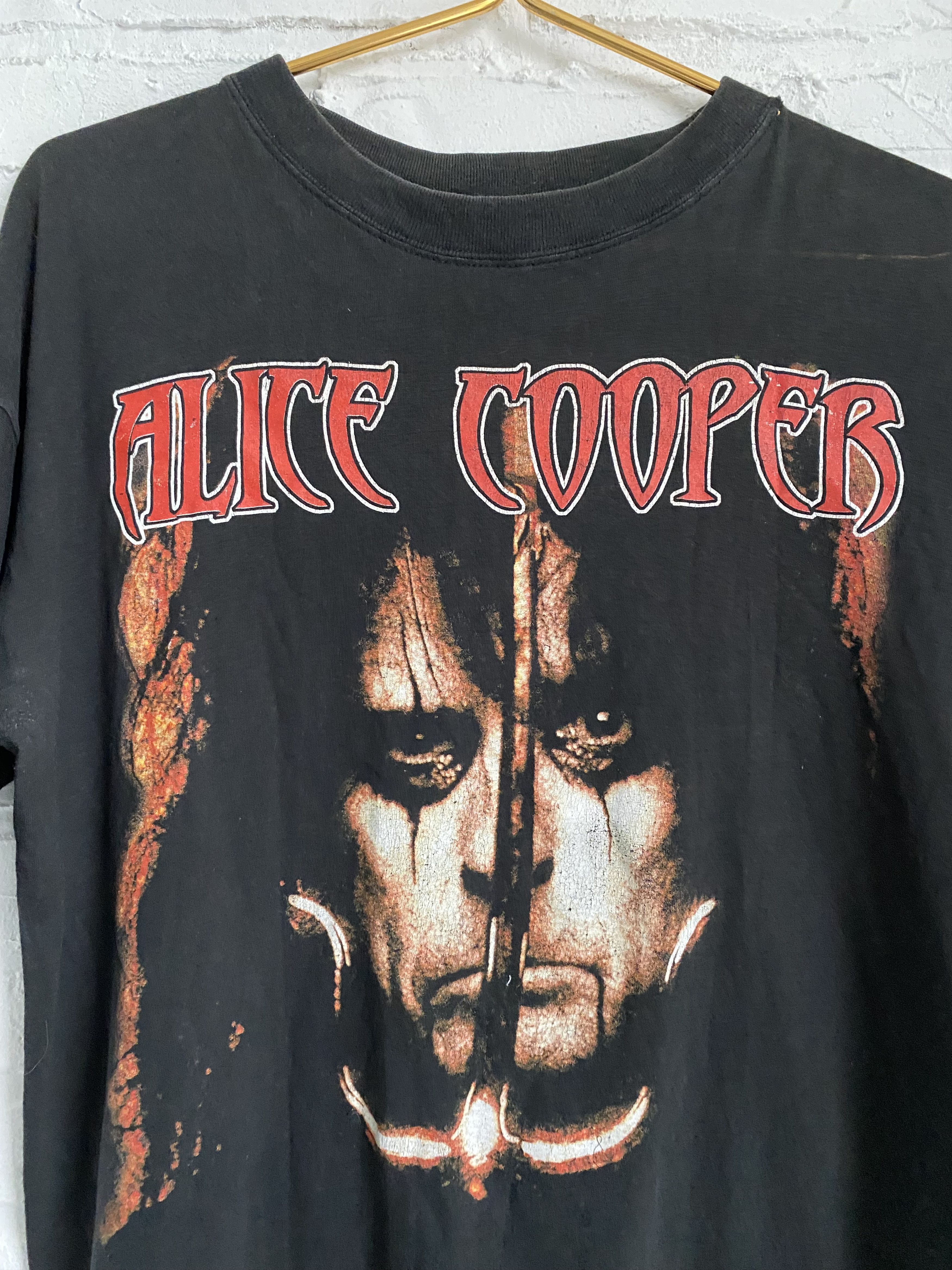 Band Tees × Vintage Vintage 2002 Alice cooper dragontown European tour tee Size US L / EU 52-54 / 3 - 2 Thumbnail