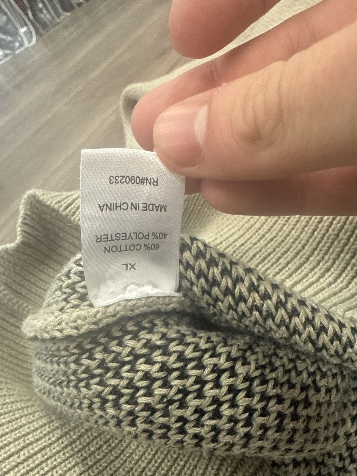 Essentials Fear of god essentials olive knitted hooded sweatshirt xl Size US XL / EU 56 / 4 - 3 Thumbnail