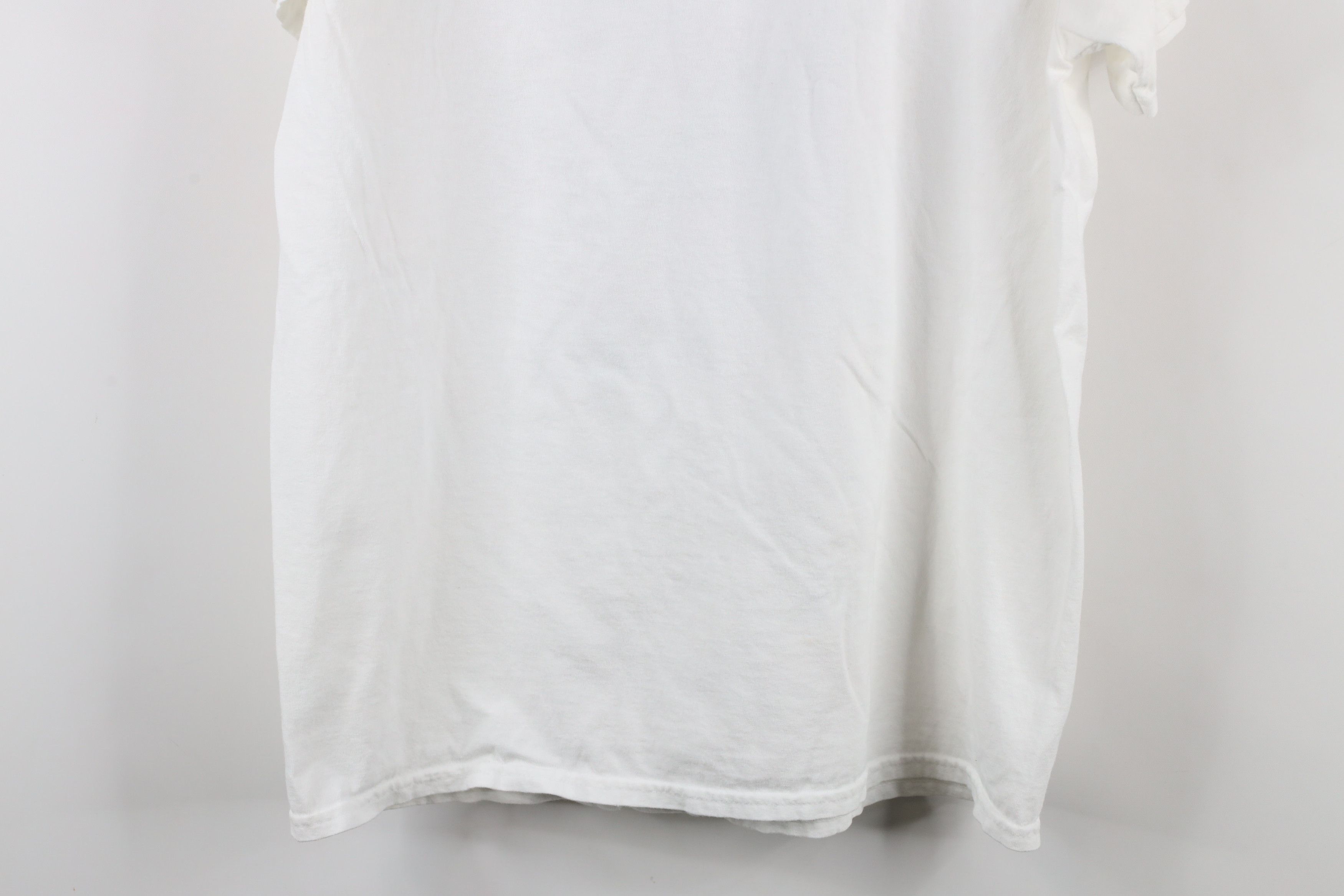 Vintage Vintage 90s Streetwear Jazz Music T-Shirt White Cotton Size US L / EU 52-54 / 3 - 10 Thumbnail