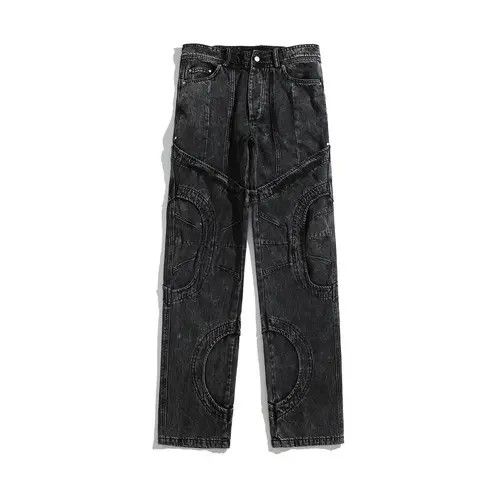 VIBE Washed Distressed Jeans Trousers Opium style Size US 30 / EU 46 - 5 Thumbnail