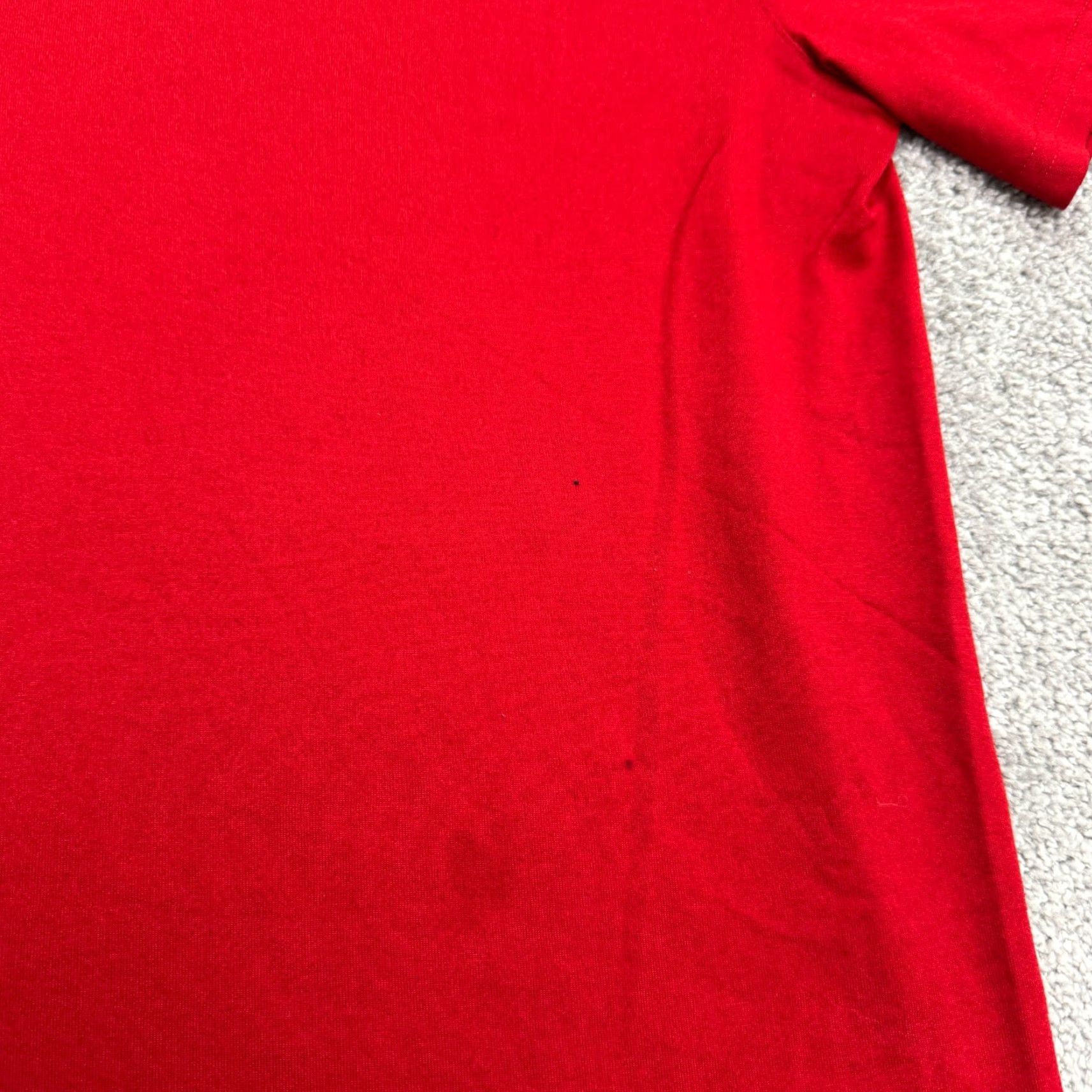 Nike Nike Dri-FIT Tee Shirt Adult Medium Red Short Sleeve Crew Neck T-Shirt Nike Brand Activewear Mens Regular Size M Red Short Sleeve Sports Athleisure Size US M / EU 48-50 / 2 - 5 Thumbnail