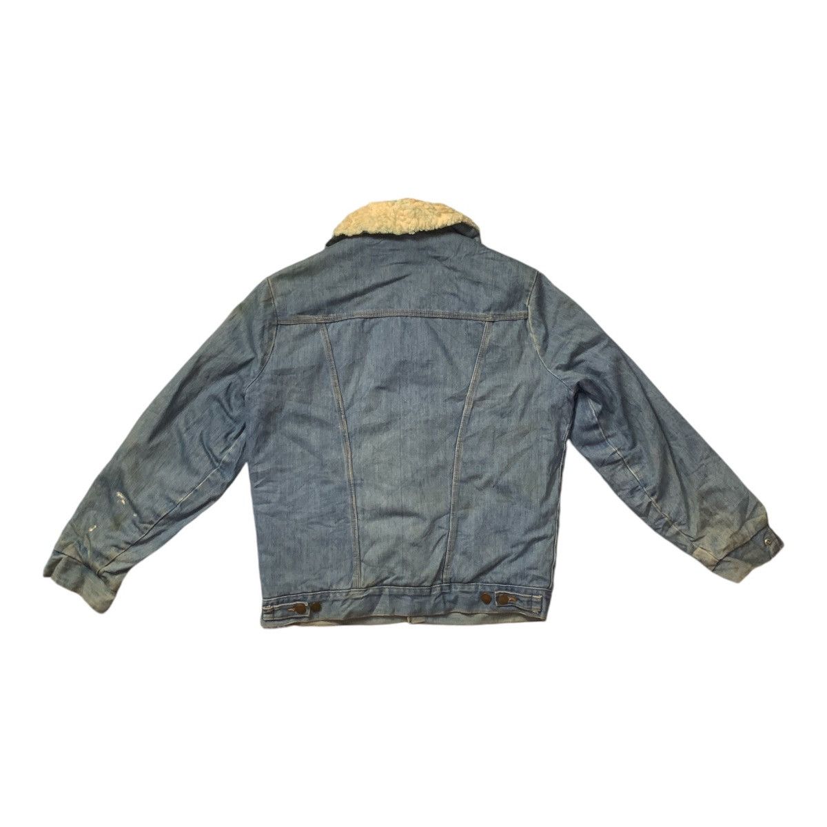 Wrangler Rare Design Vintage Wrangler Sherpa Denim Jackets Size US M / EU 48-50 / 2 - 2 Thumbnail