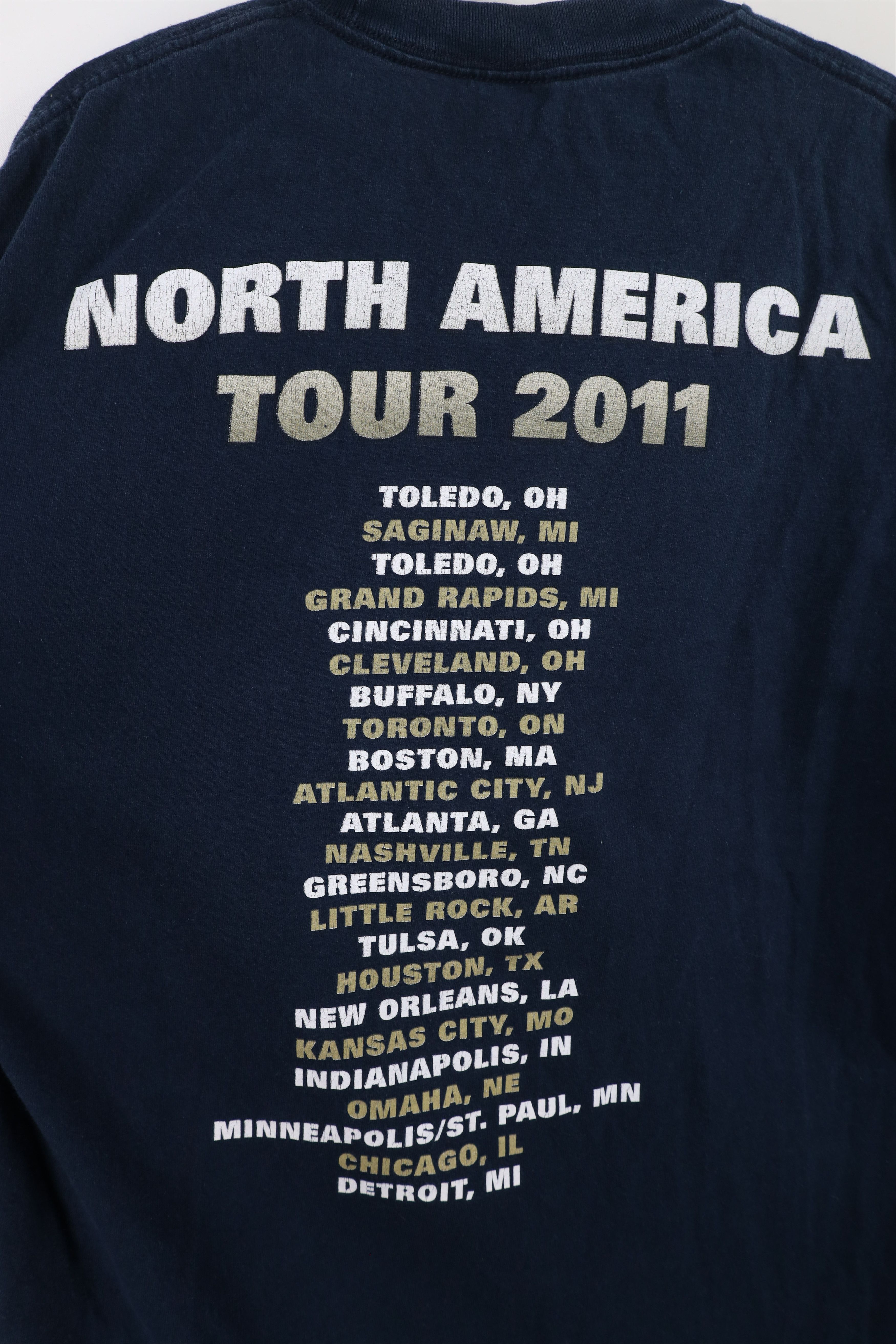 Vintage Vintage Y2K 2011 North American Tour Bob Seger Band T-Shirt Size US L / EU 52-54 / 3 - 9 Thumbnail