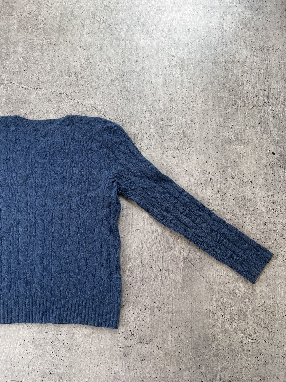 Polo Ralph Lauren Vintage Polo Ralph Lauren Sweater Knit Mini Logo Mens 90s Size L / US 10 / IT 46 - 7 Thumbnail