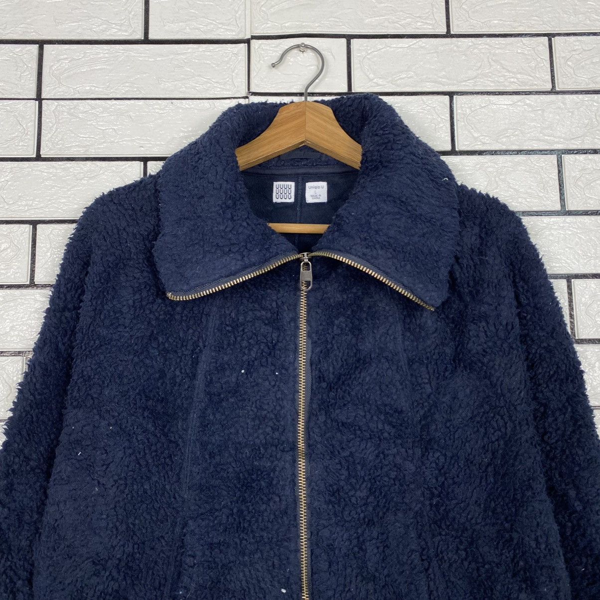 Undercover 🔥VINTAGE FLEECE BOMBER JACKET UNIQLO UNDERCOVER Size US L / EU 52-54 / 3 - 3 Thumbnail