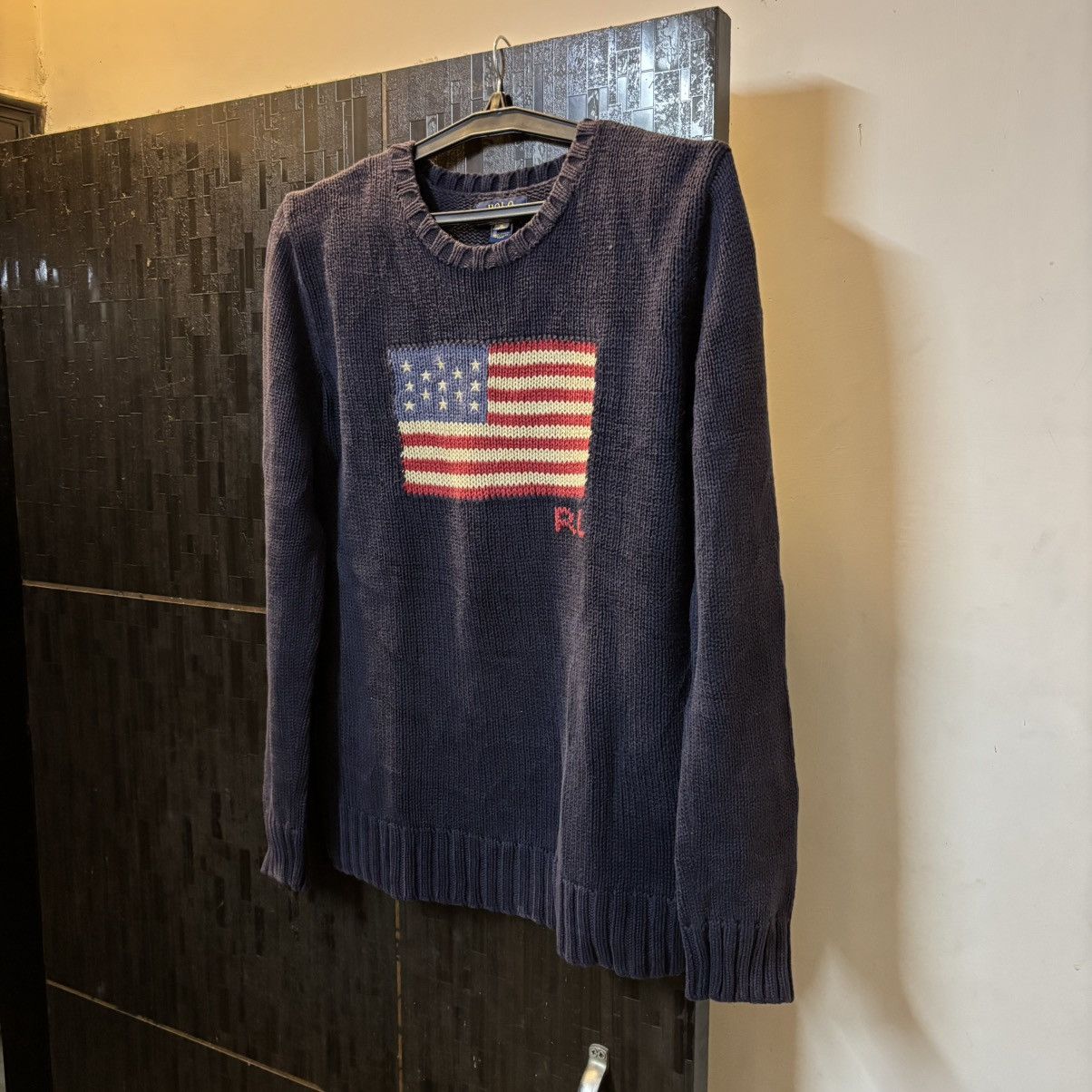 Polo Ralph Lauren Polo Ralph Lauren American Flag Sweater Size US XL / EU 56 / 4 - 1 Thumbnail